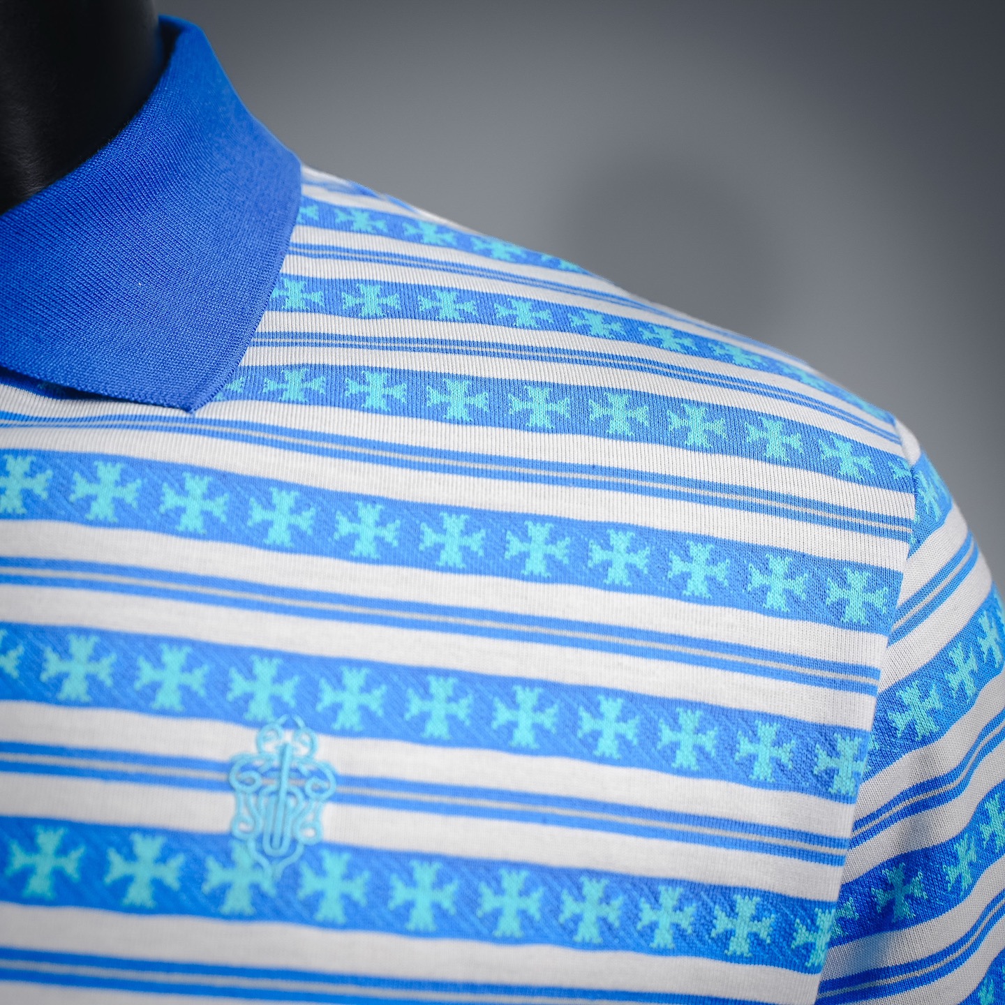 Chrome all-over sweatshirt