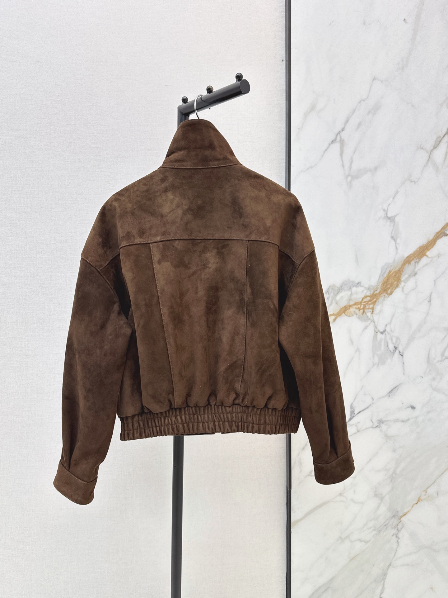 Sain 26fw suede leather jacket