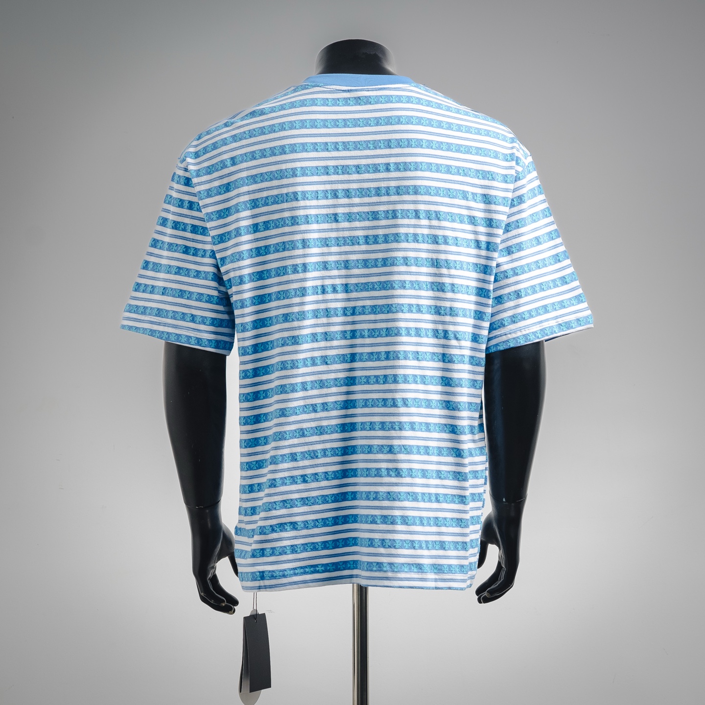 Chrome striped t-shirt
