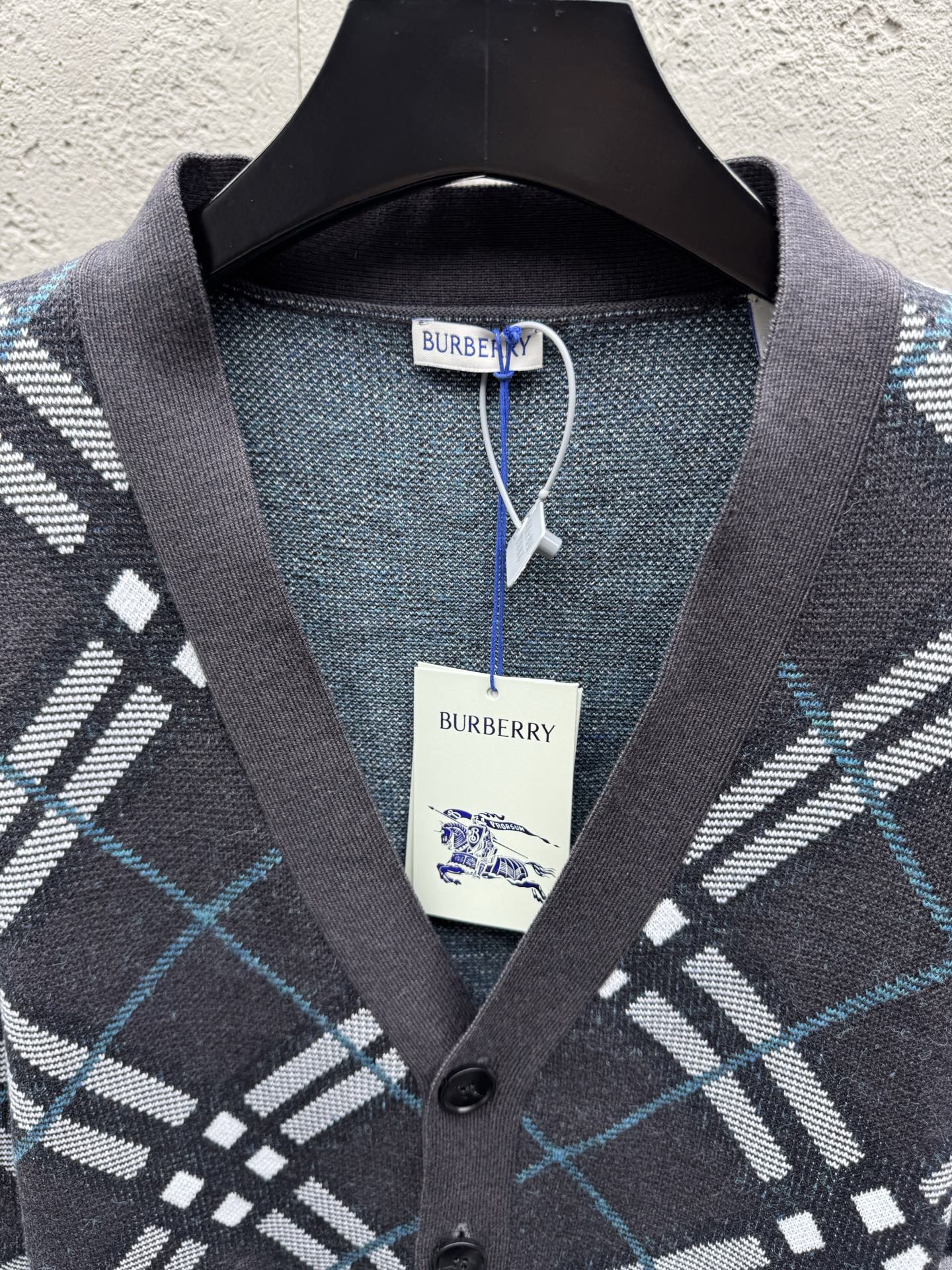 Bur jacquard cardigan