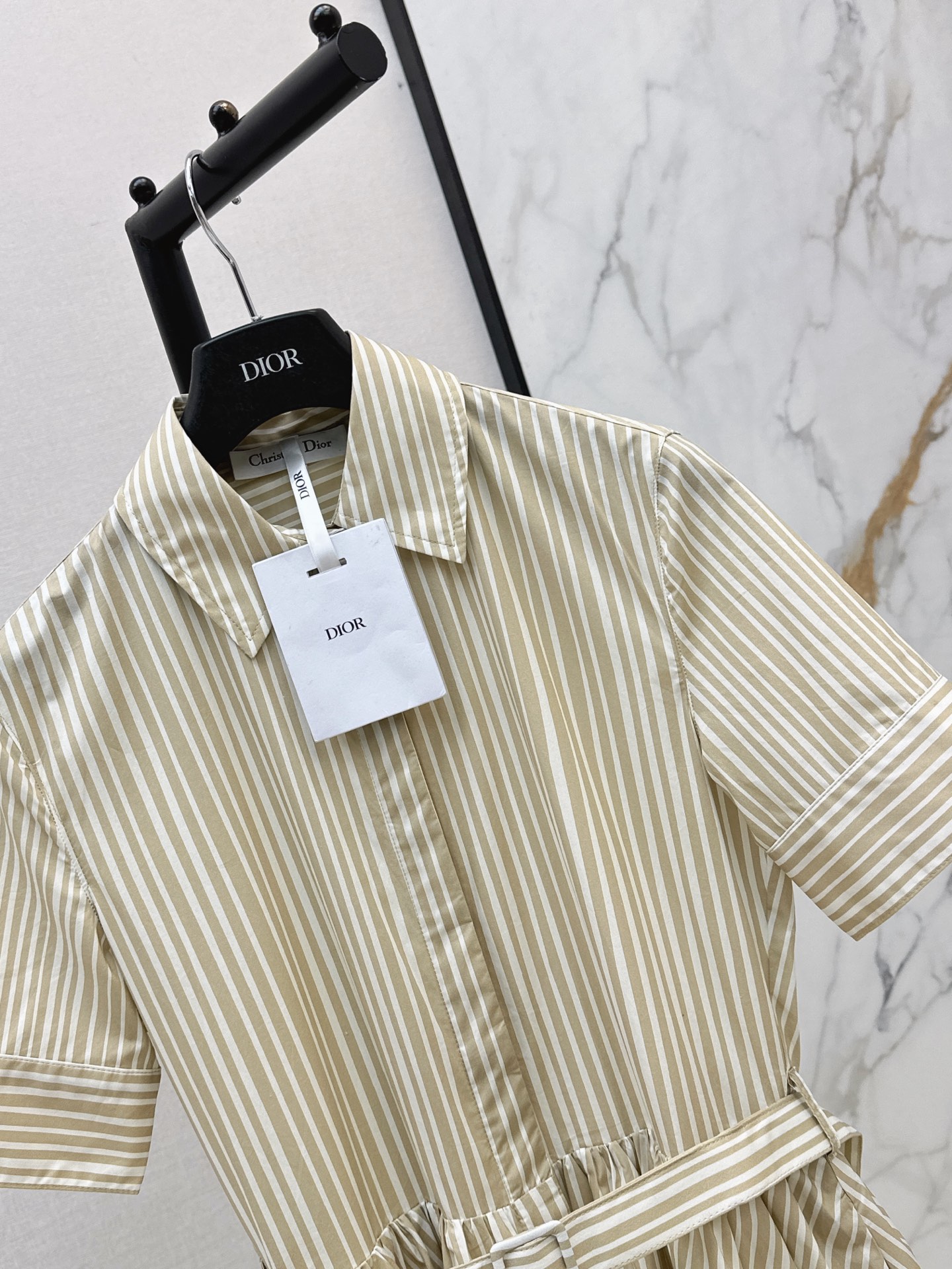 CD 26fw stripe print dress