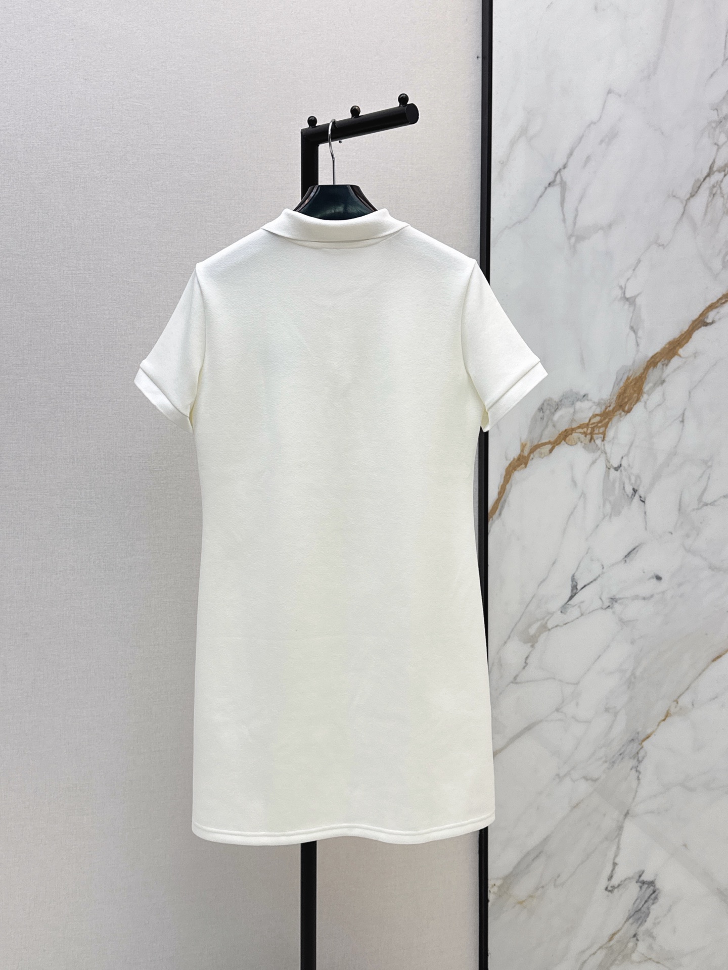 Celi 26ss embroidery polo dress