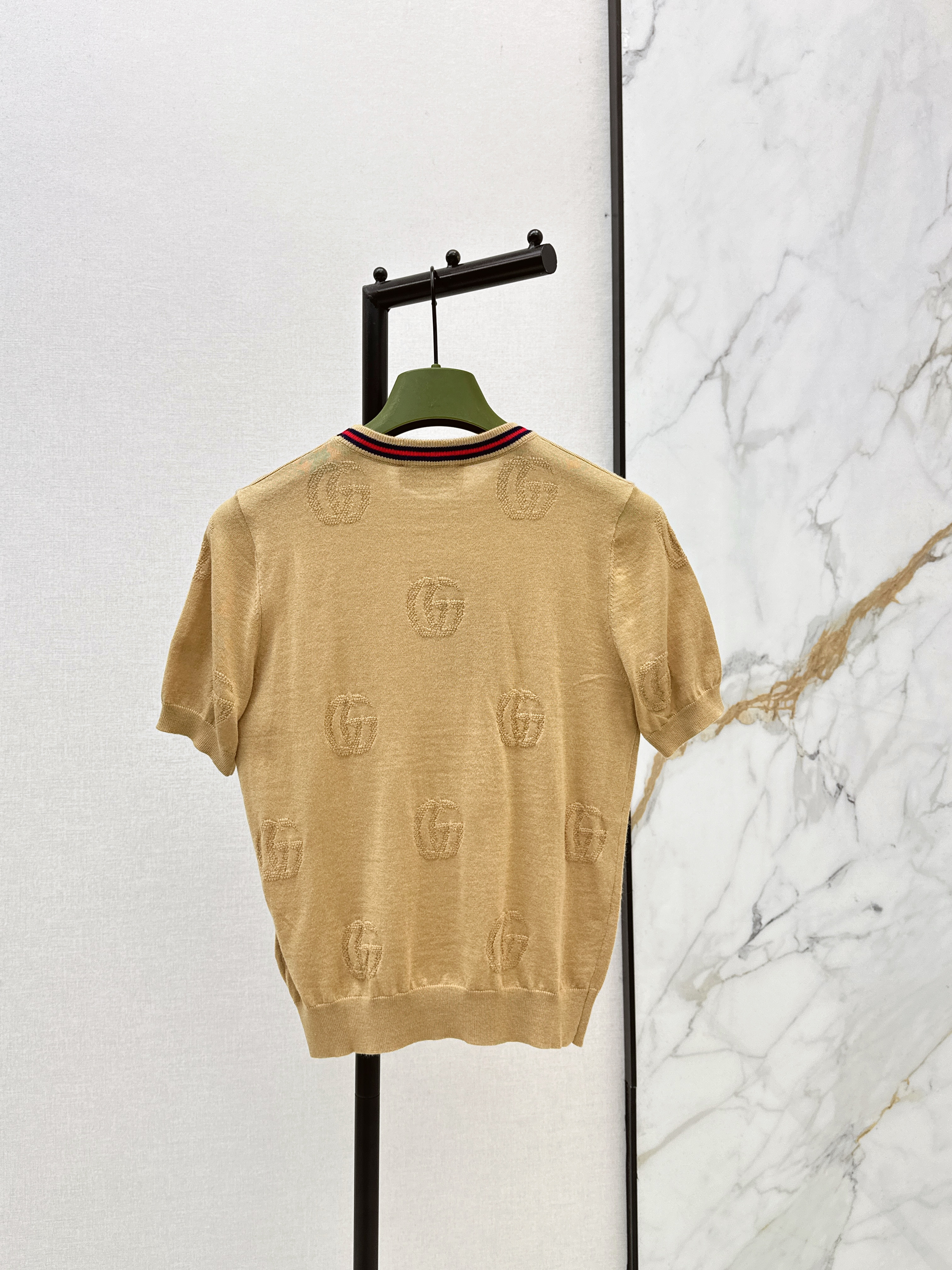 Guc 26ss jacquard sweater