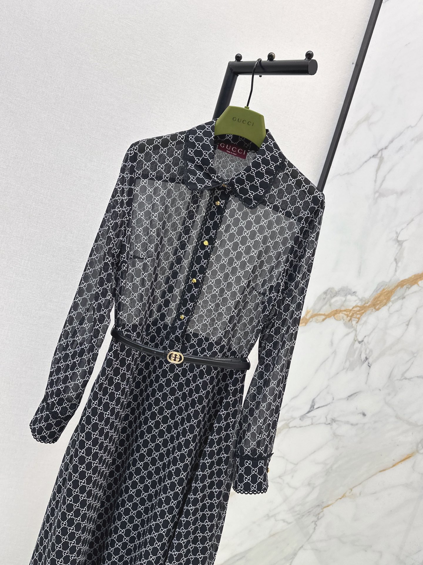 Guc 26ss print dress
