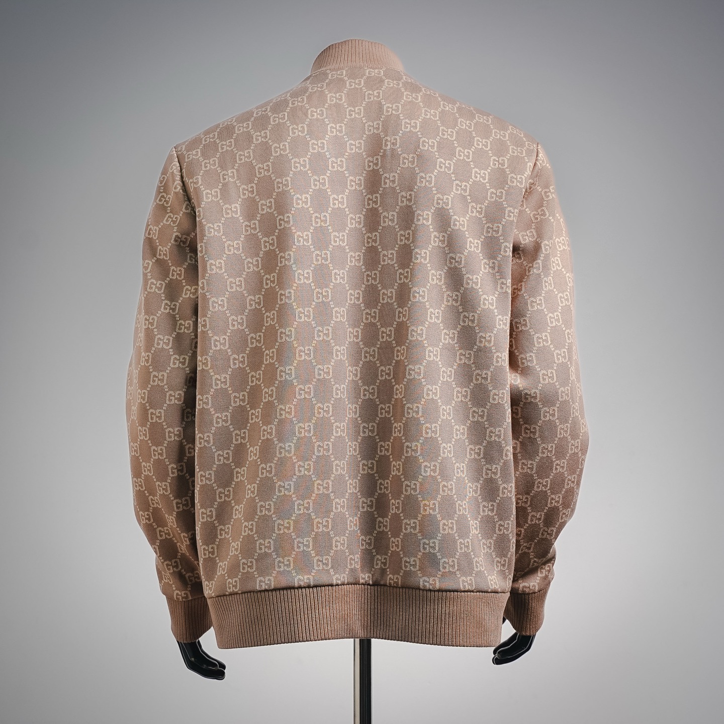 Guc all-over jacquard knit jacket