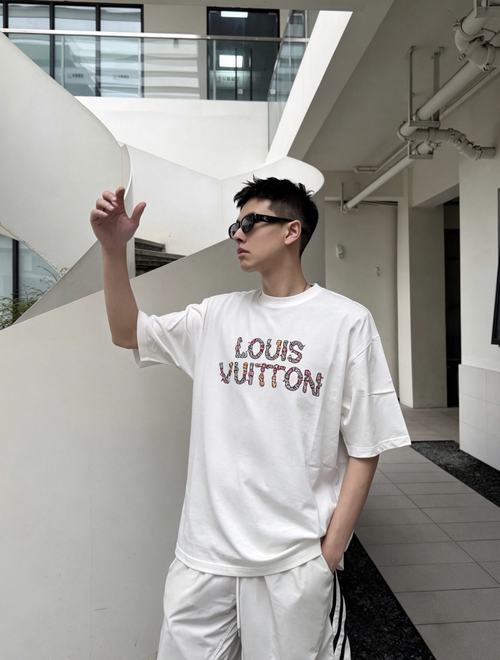 Louis print t-shirt