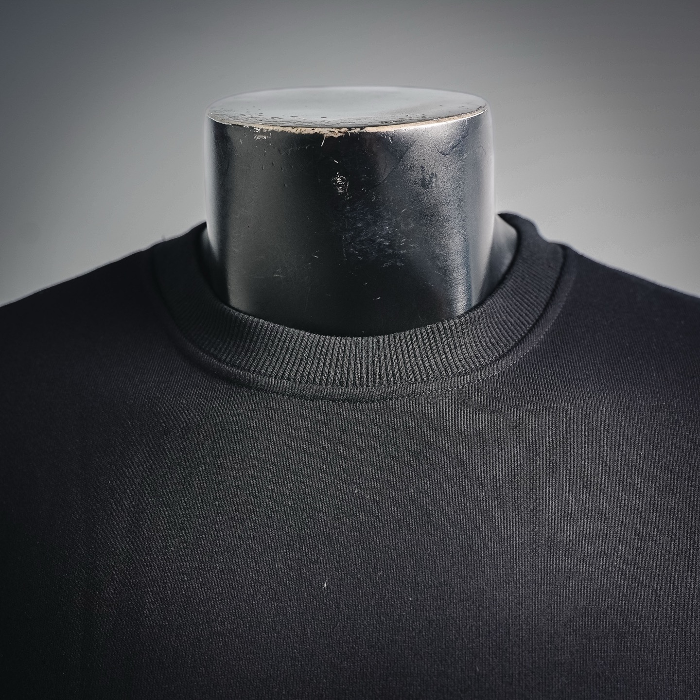 Stone relaxed minimal sweatshirt