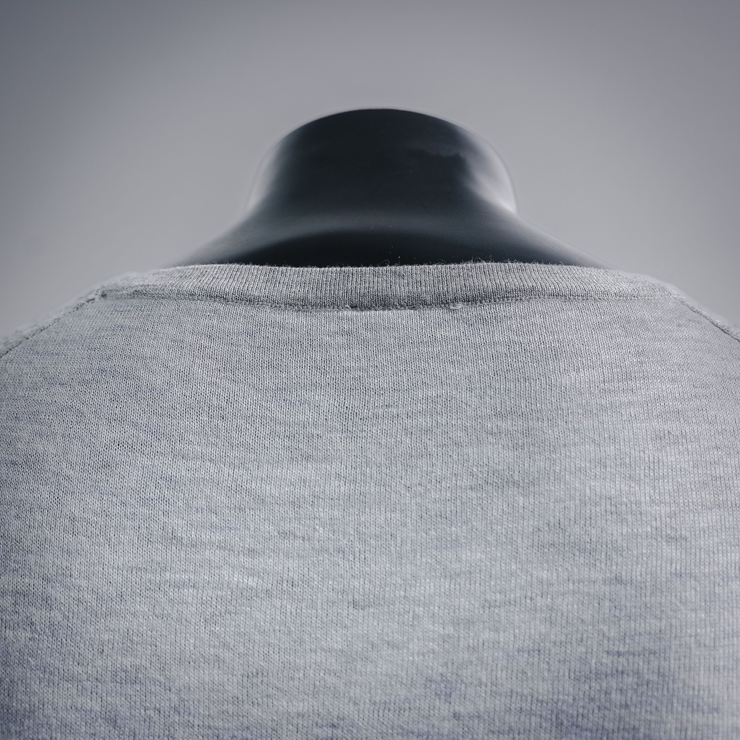 Chrome embroidered knit sweatshirt