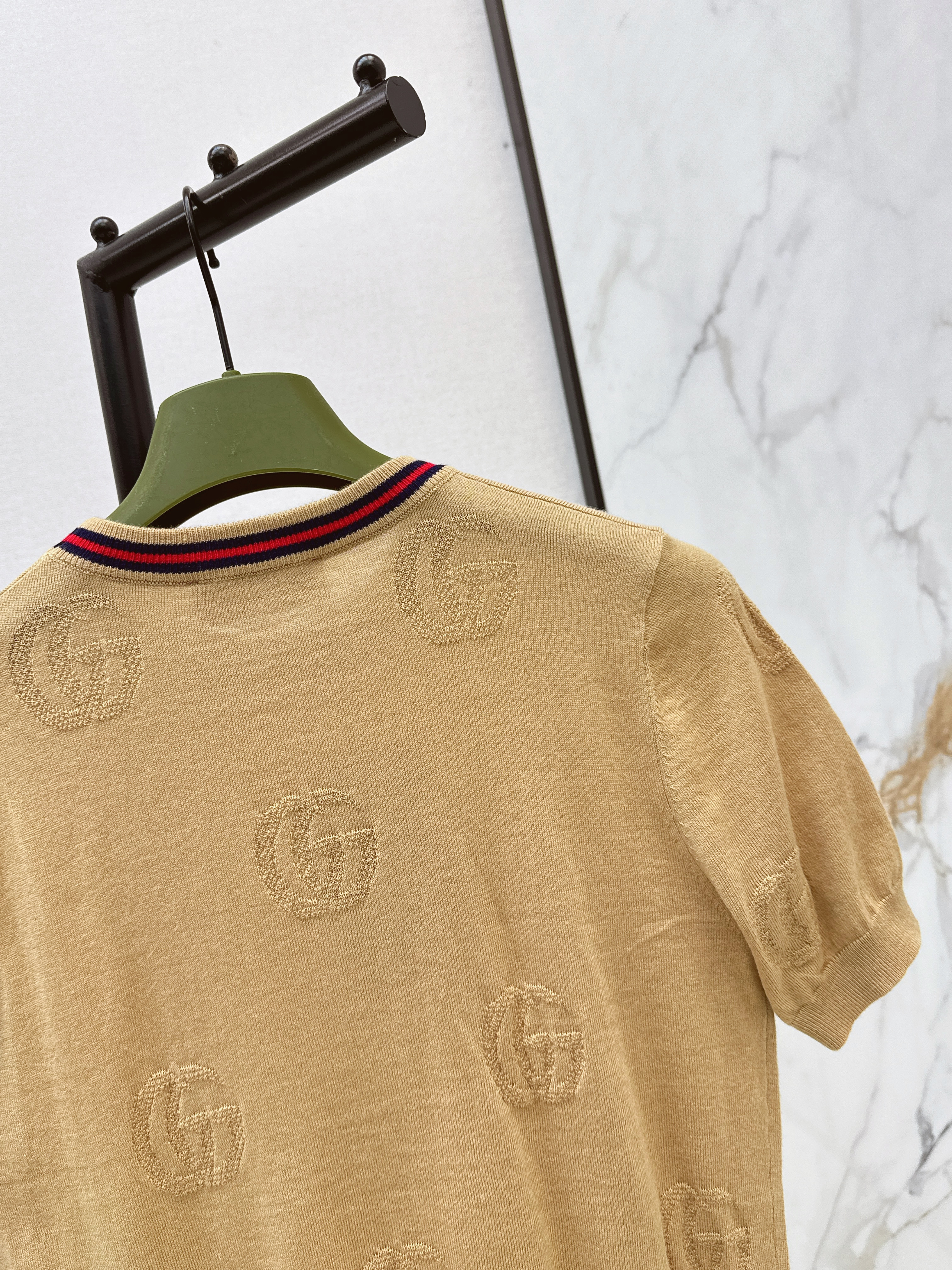 Guc 26ss jacquard sweater