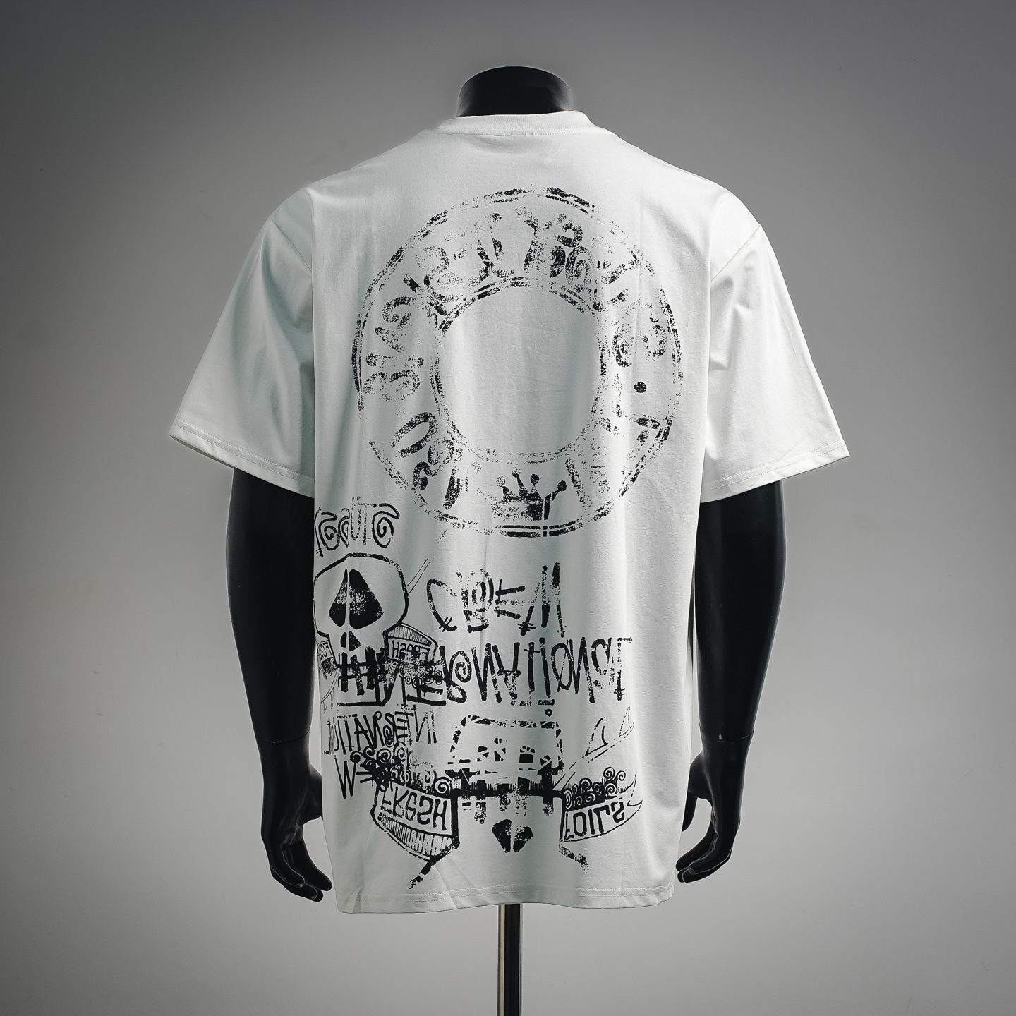 Stuss printed loose t-shirt