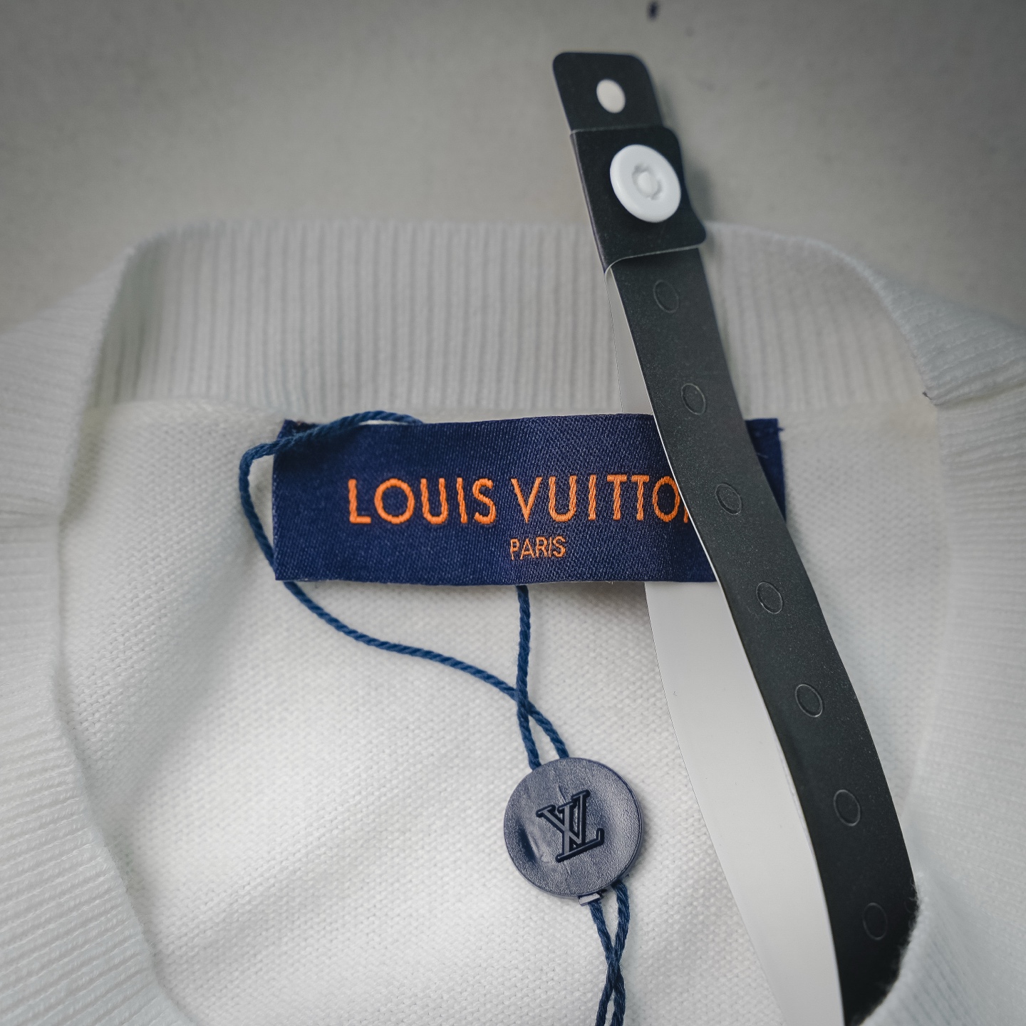 Louis embroidered knit t-shirt