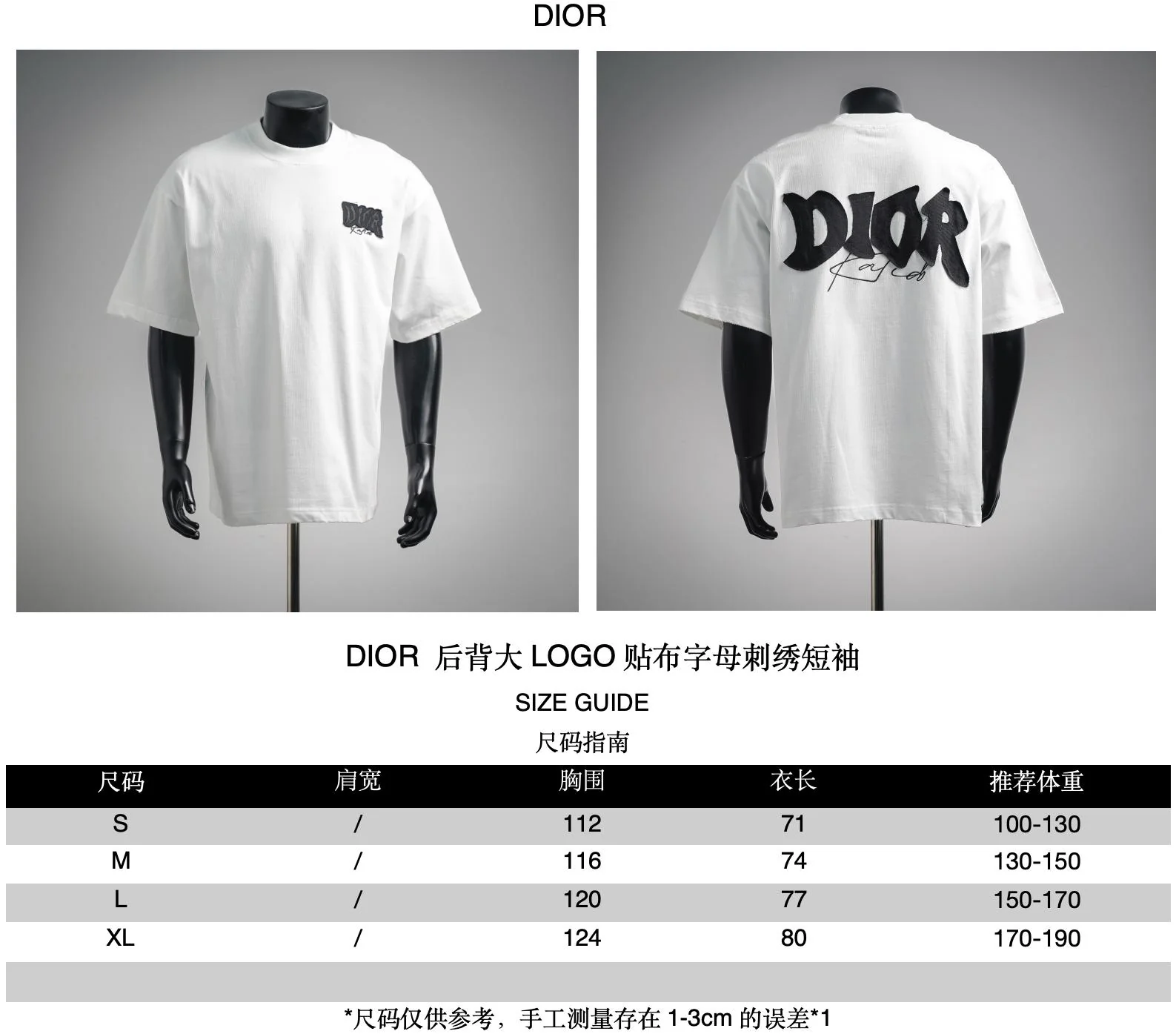 Dio printed t-shirt