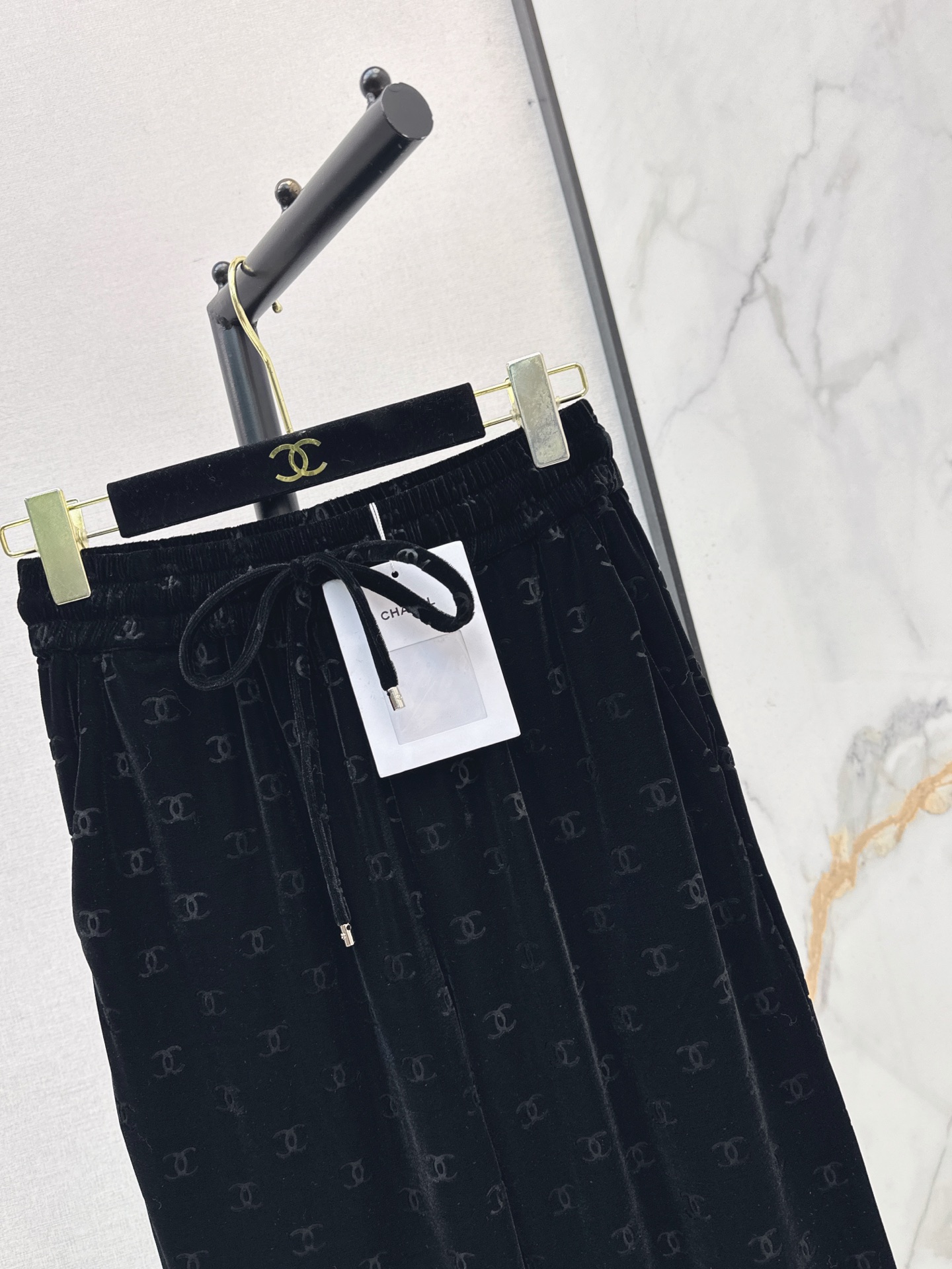 Chan 26fw velvet pants