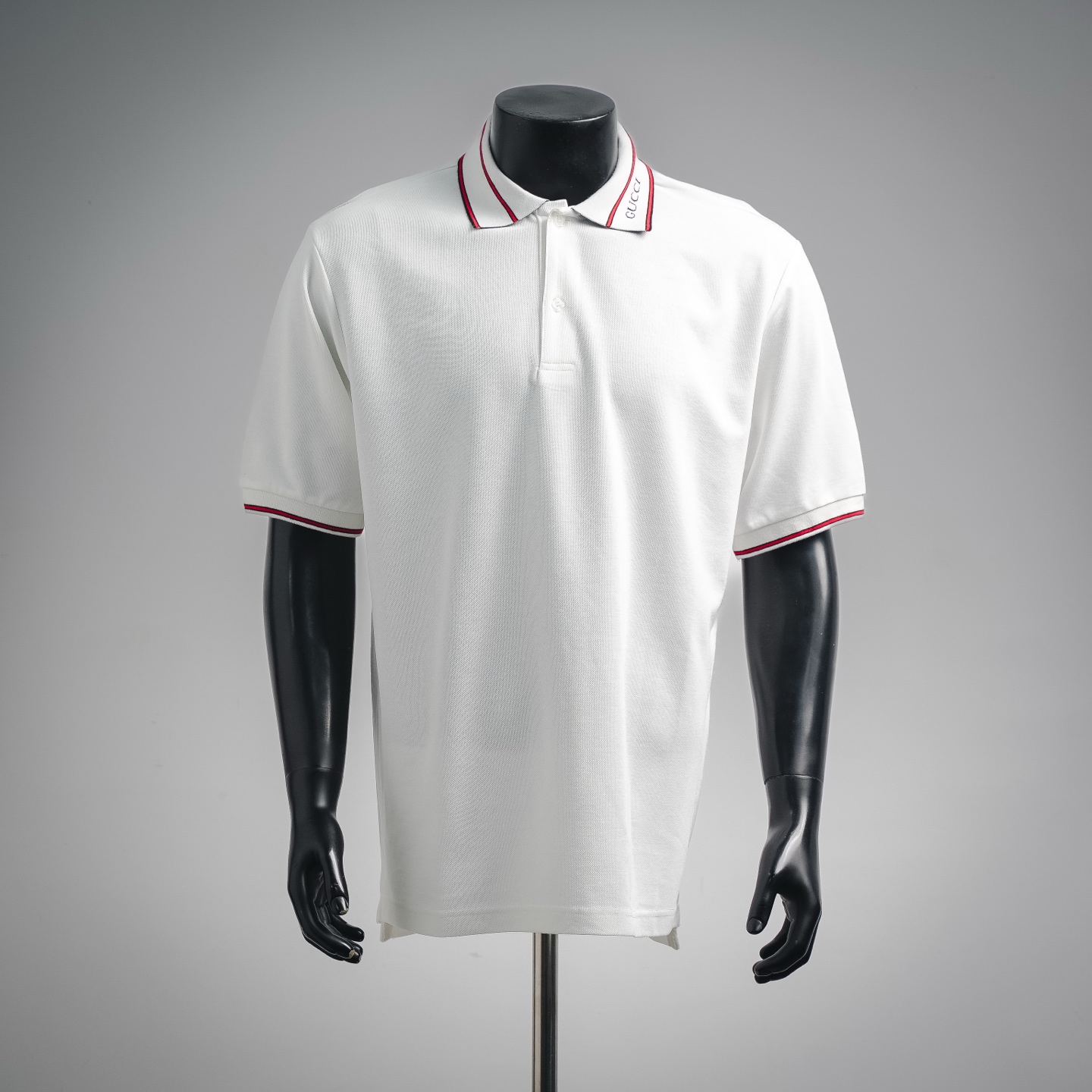 Guc ribbed jacquard Polo