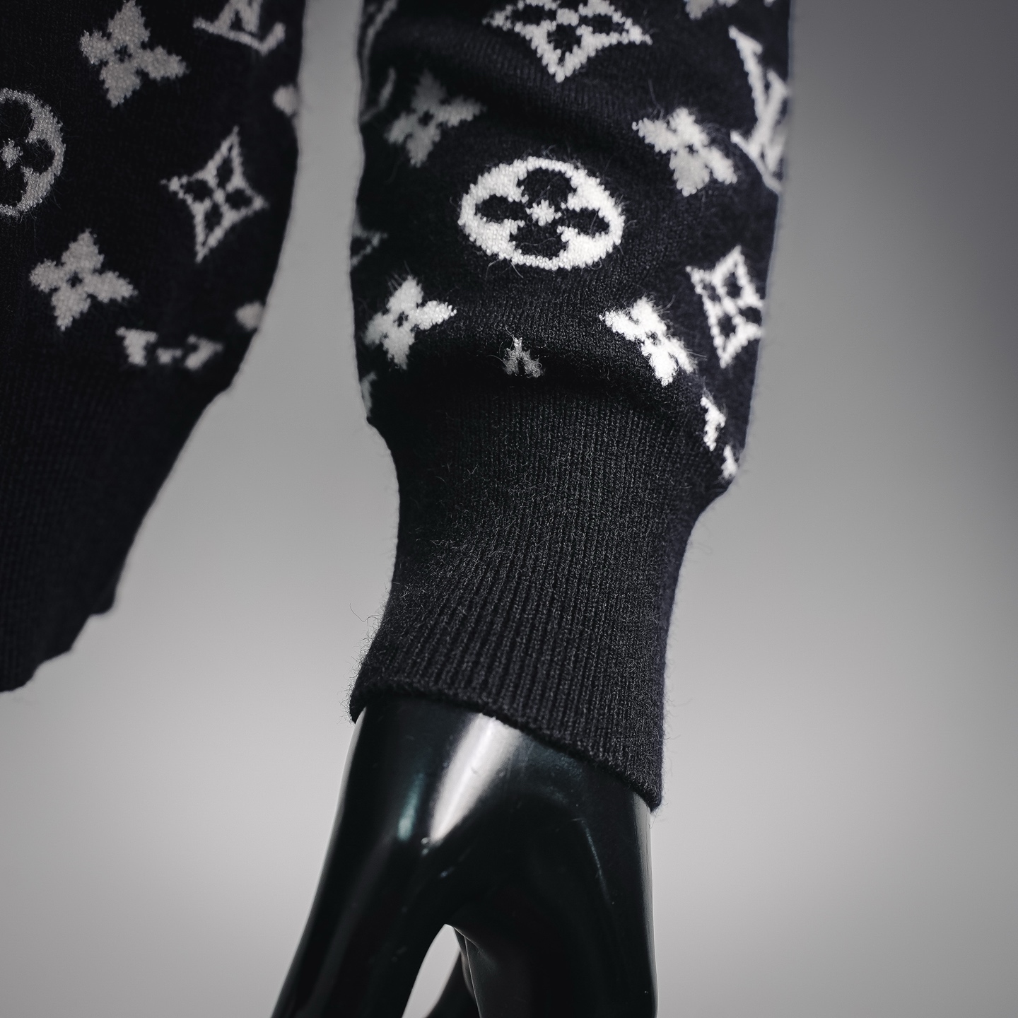 Louis all-over jacquard sweater