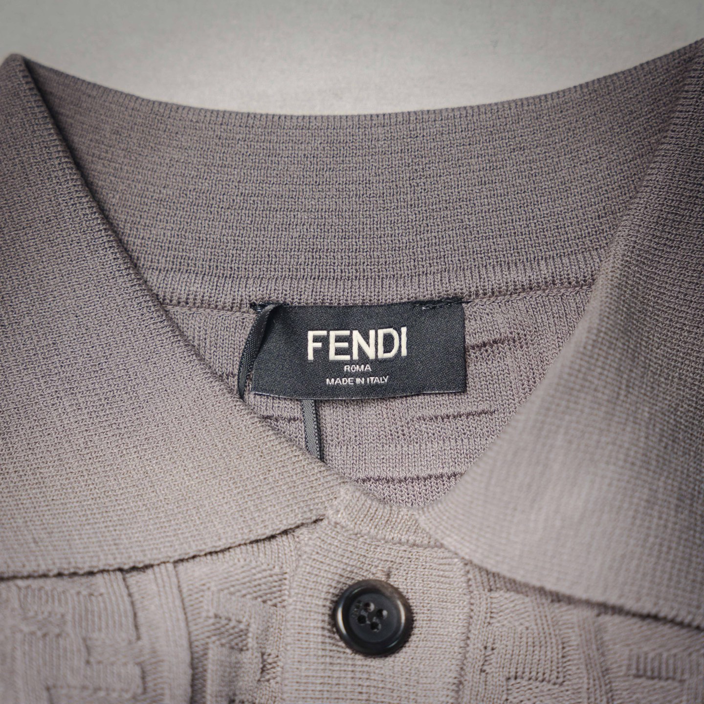 Fend knitted Polo