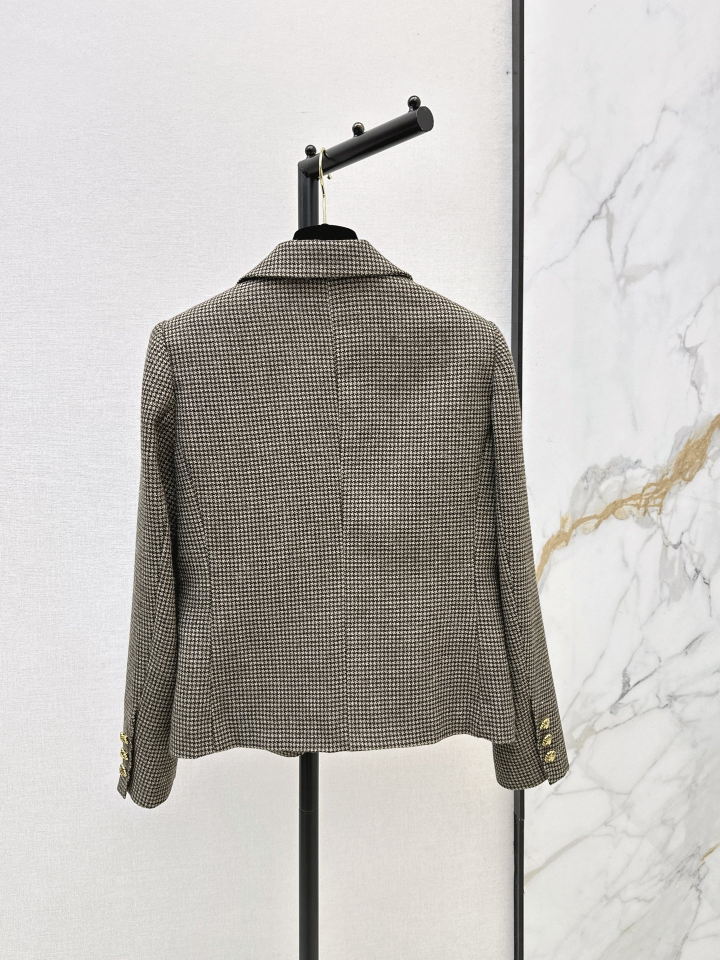 Chan 26fw houndstooth blazer