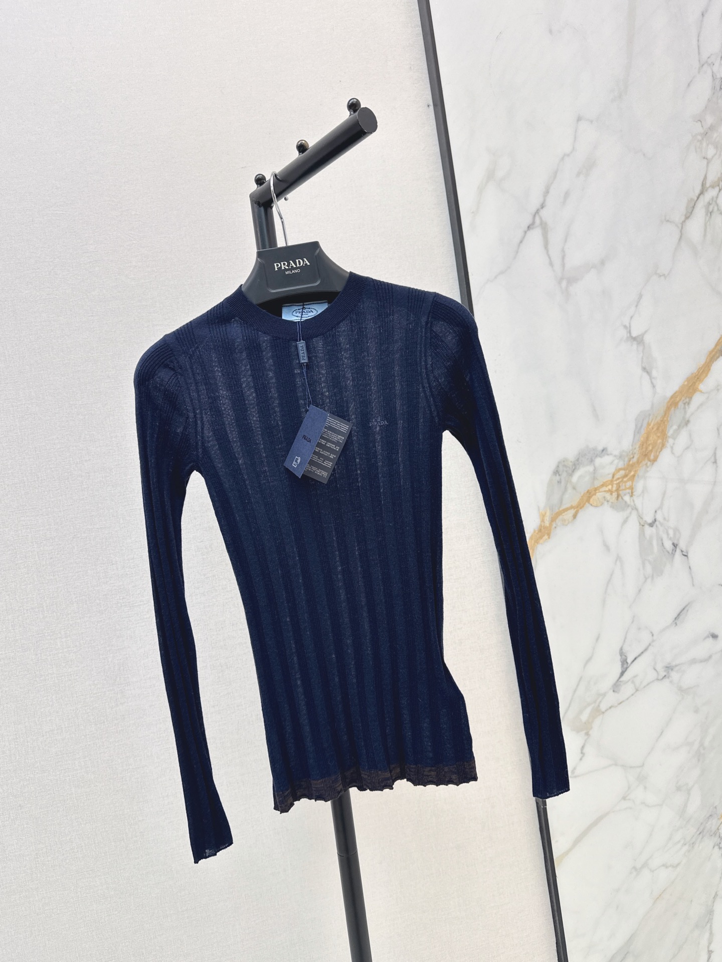 Pra 26fw knit basic tee