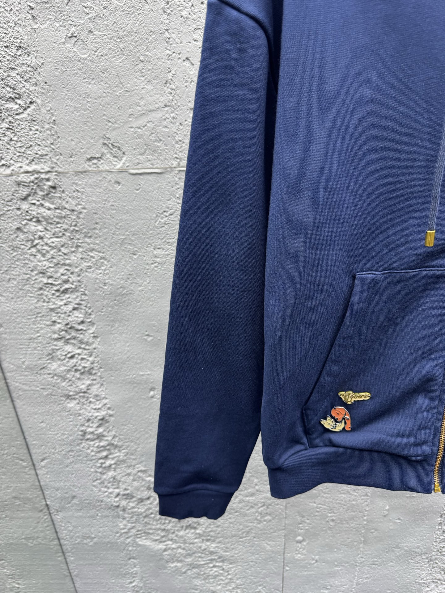 Louis logo badge printedjacket