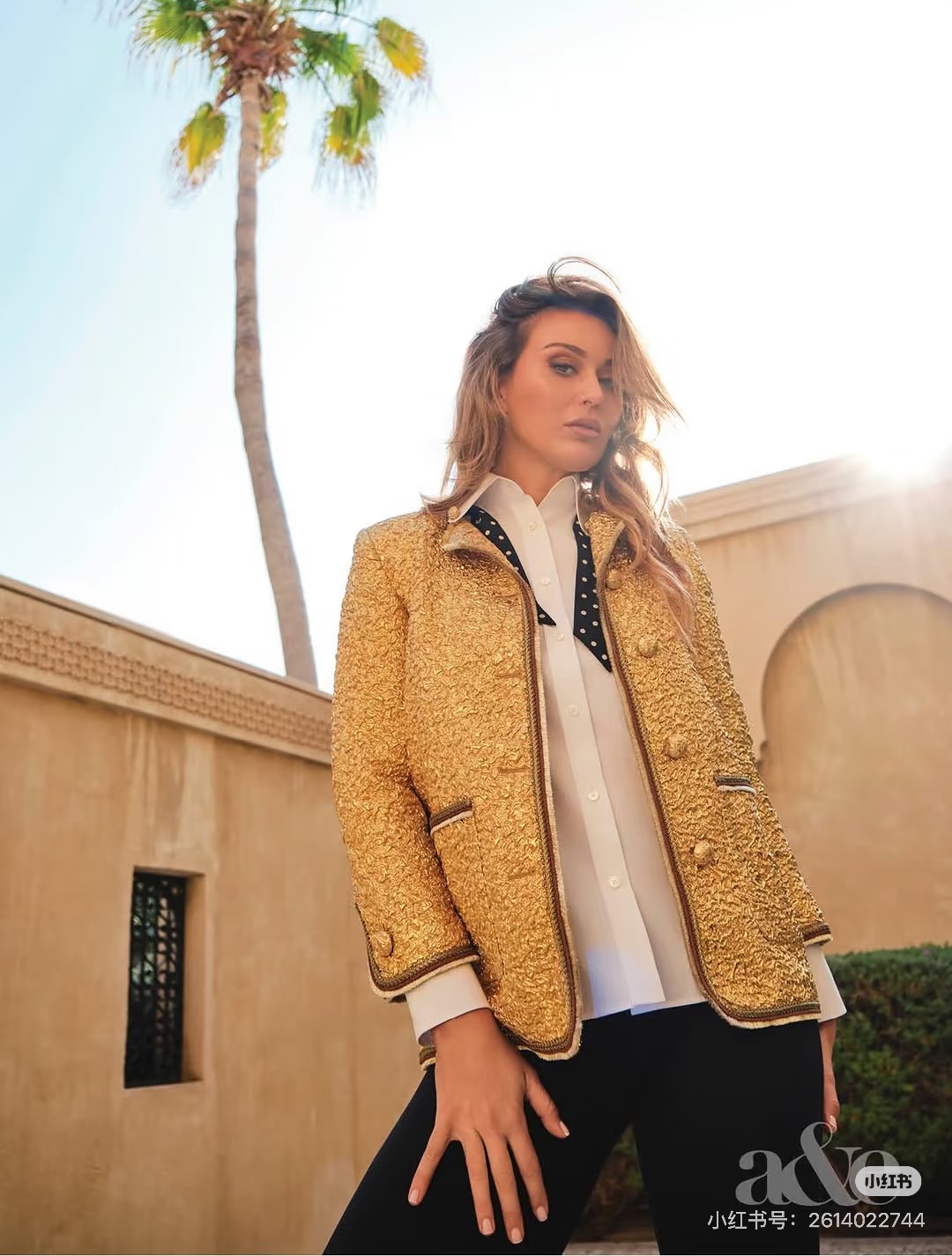 Valen 26fw royal style jacket