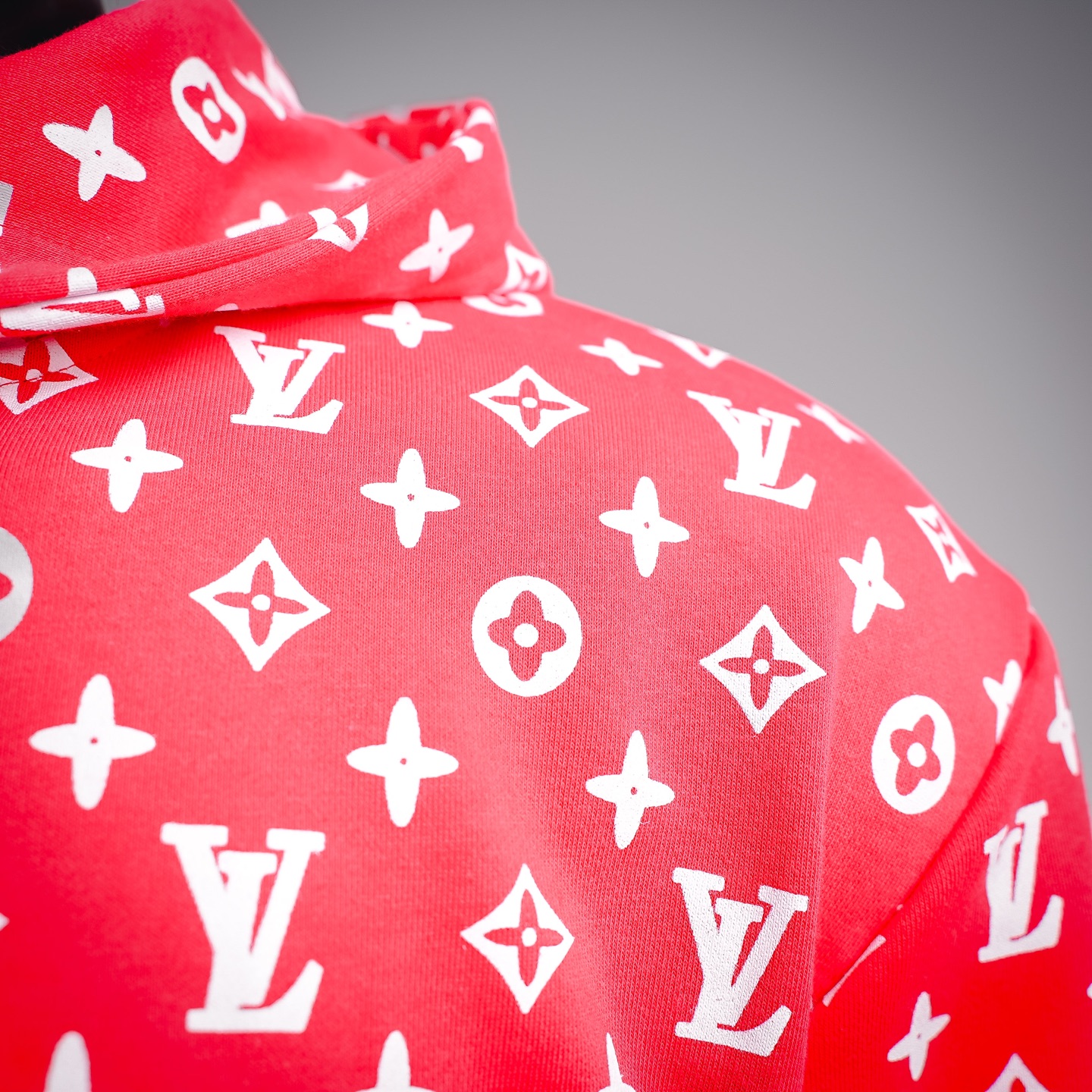 Louis monogram all-over hoodie