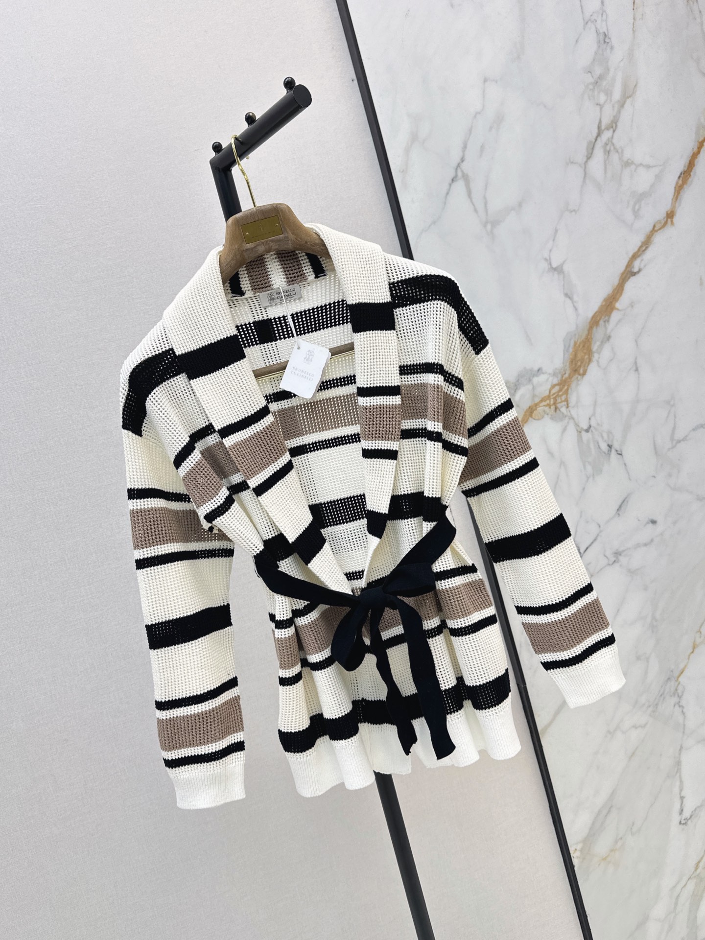 Brun 26fw stripe jacket