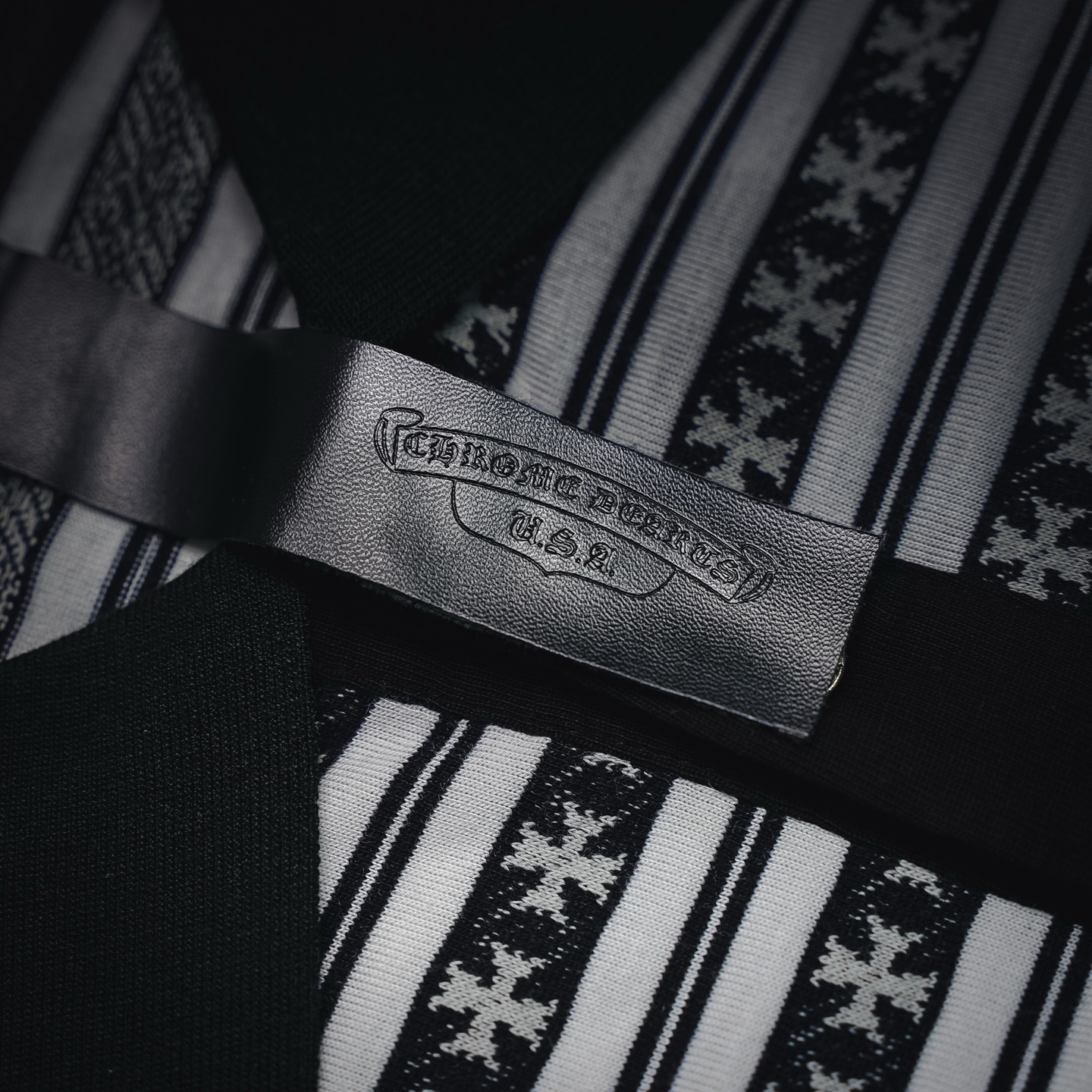 Chrome all-over sweatshirt