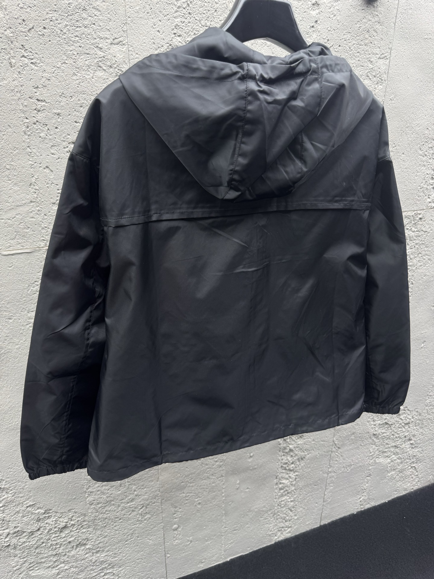 Pra logo badge hooded jacket