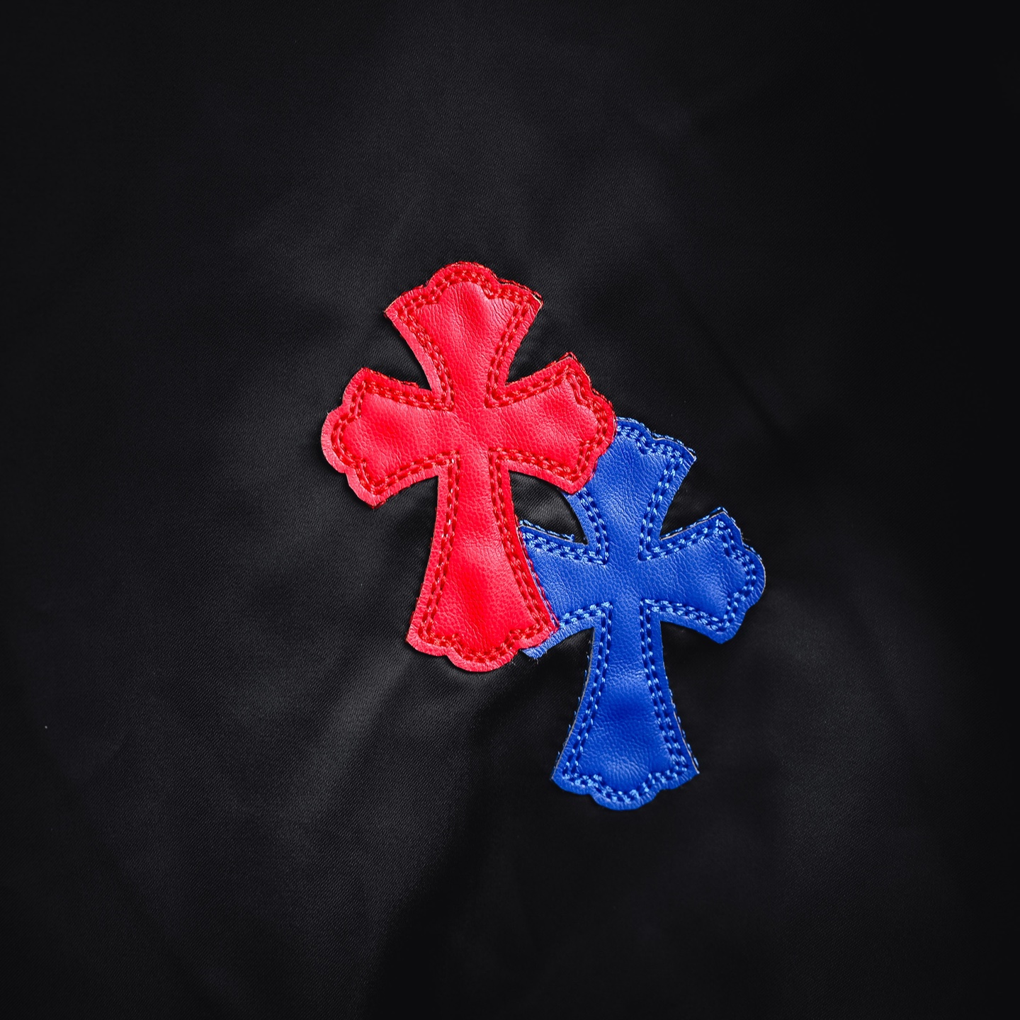 Chrome cross statement jacket