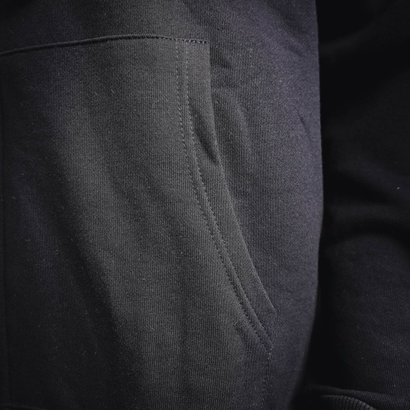 Stone hooded zip-up jacket