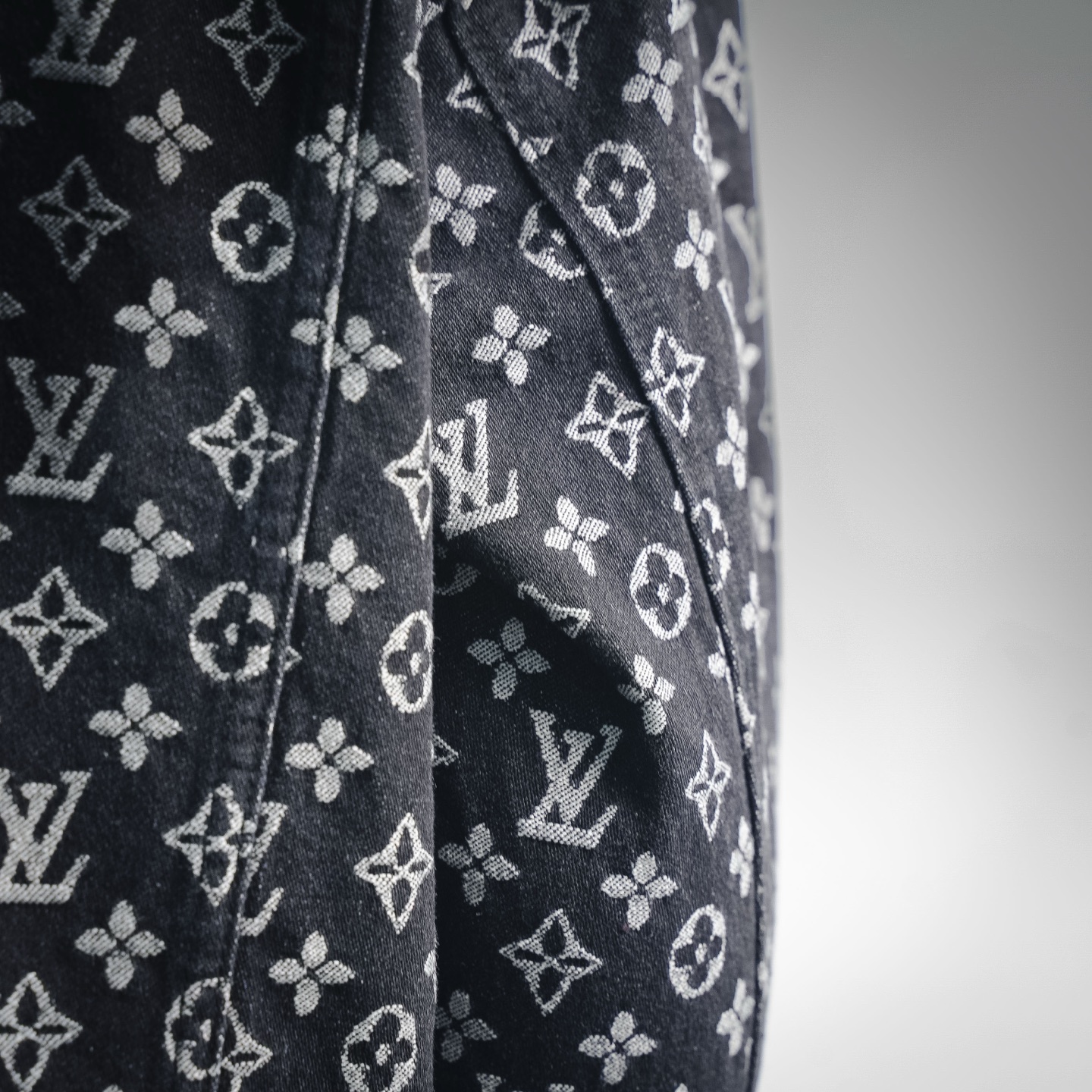 Loui print dinim jacket