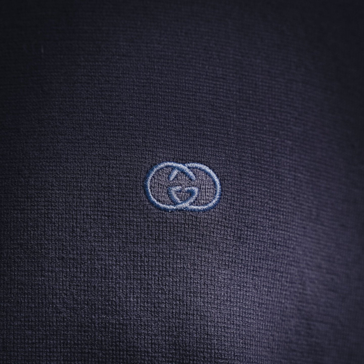 Guc embroidered knit t-shirt