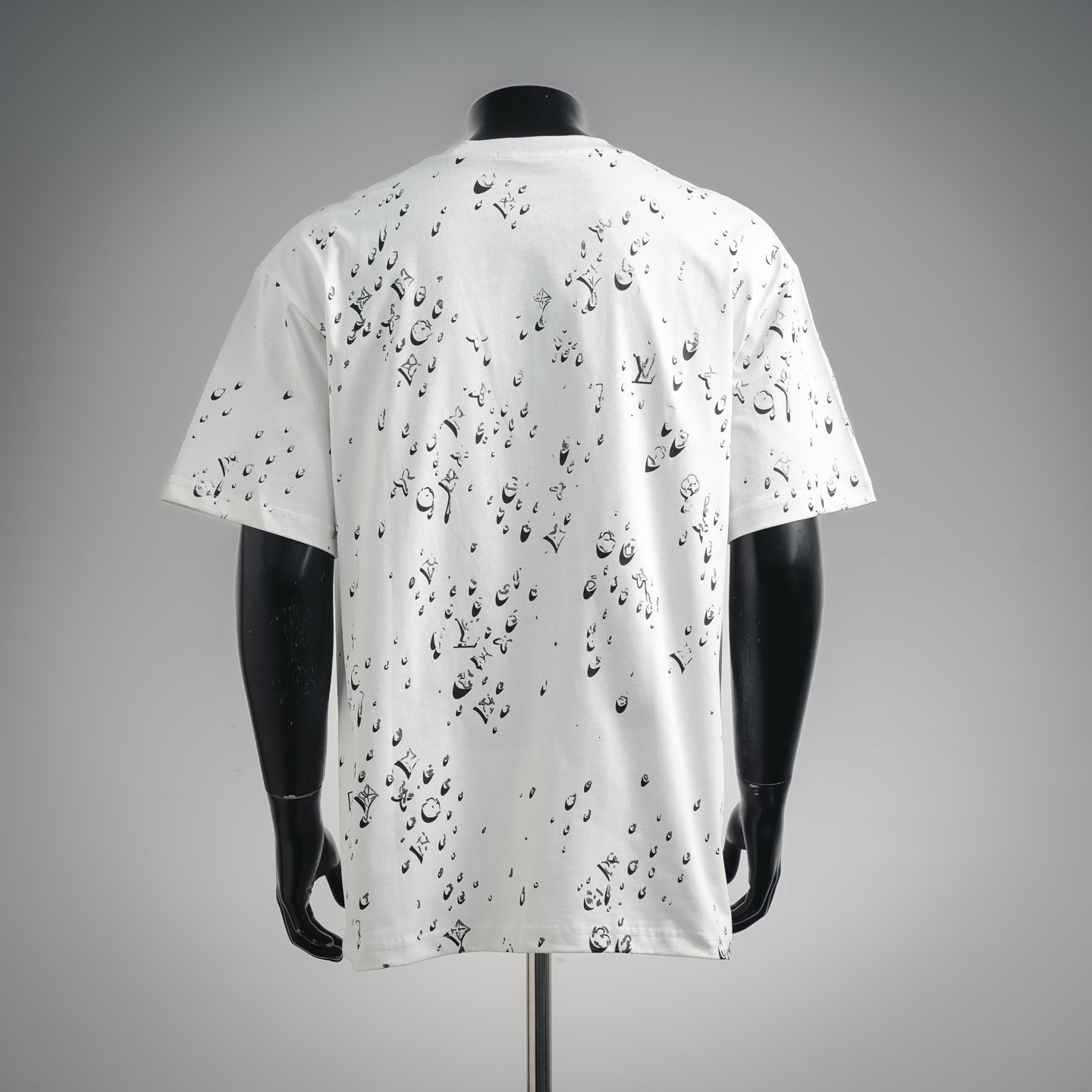 Louis paint splash logo t-shirt