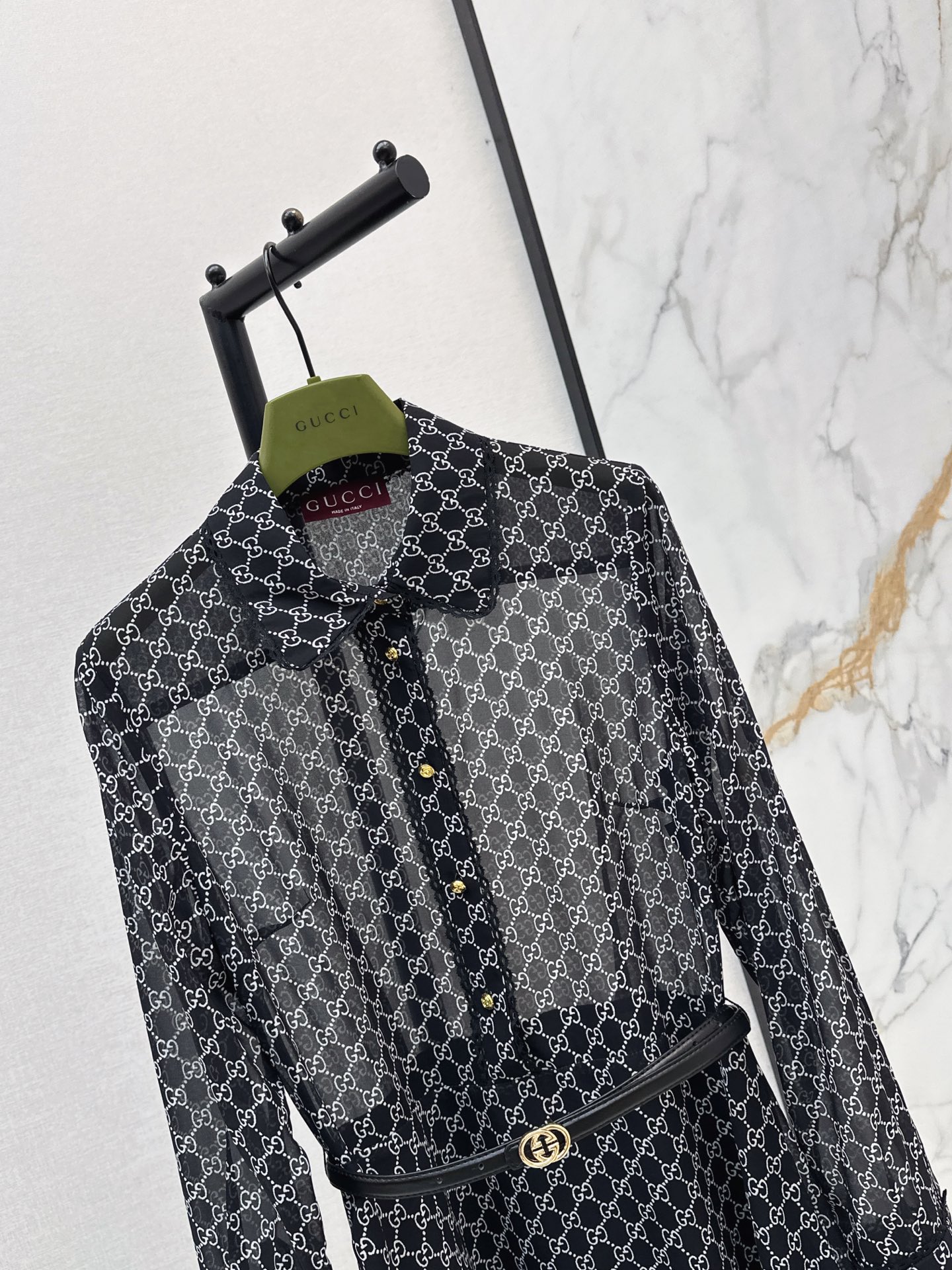 Guc 26ss print dress