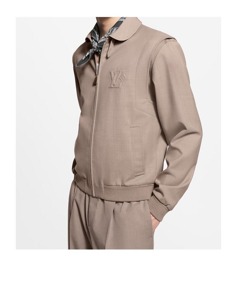 Louis turn-down collared jacket
