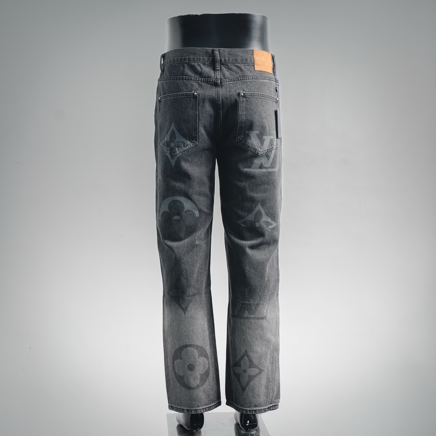 Loui ombre straight-leg jeans
