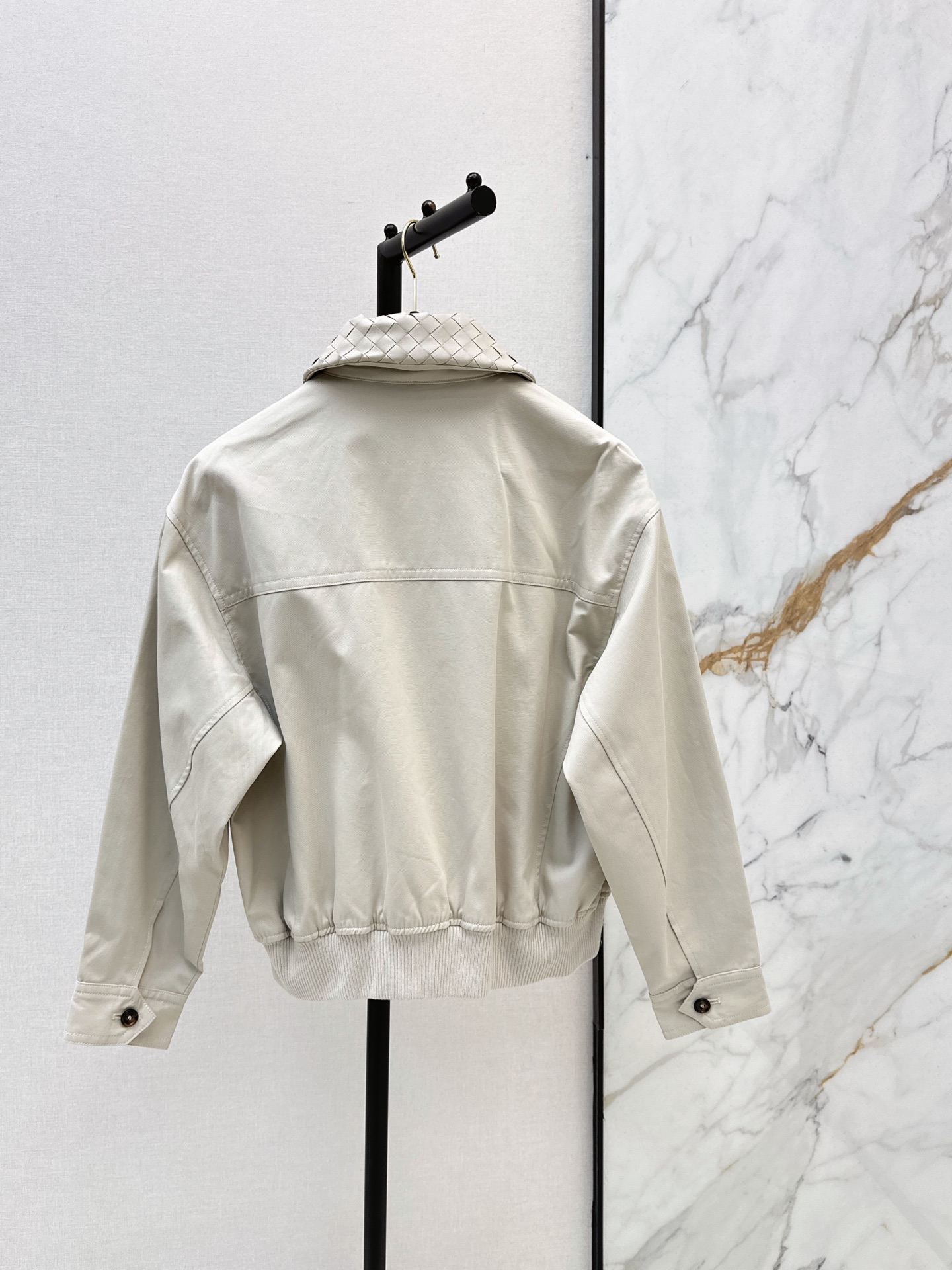 Bott 26fw woven neck jacket