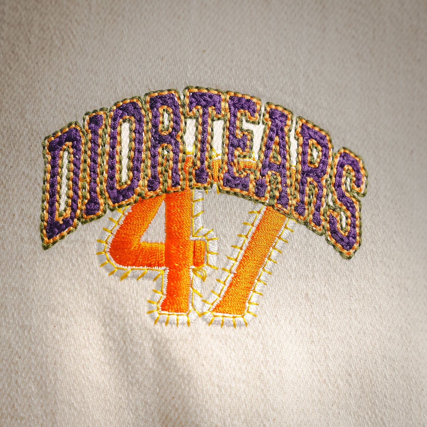 CD varsity canvas jacket