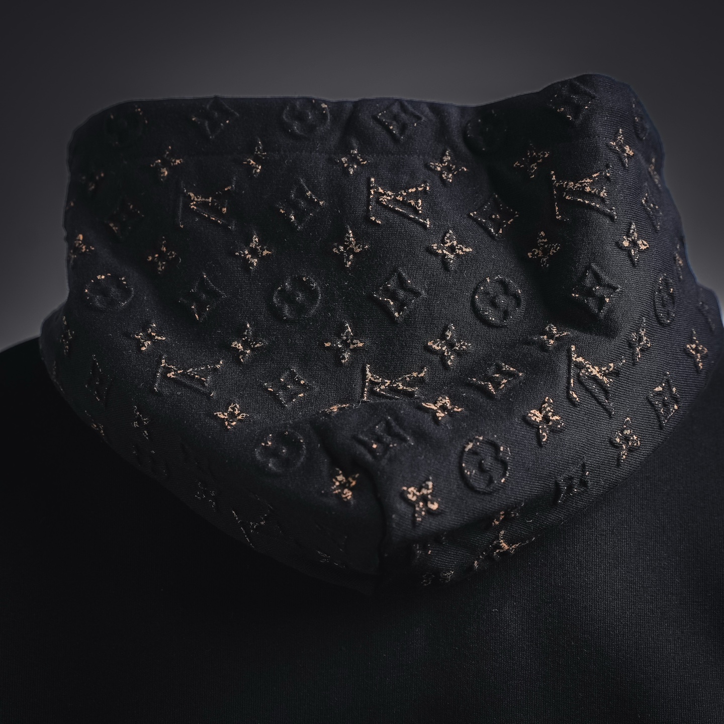 Louis 3D emboosed hoodie
