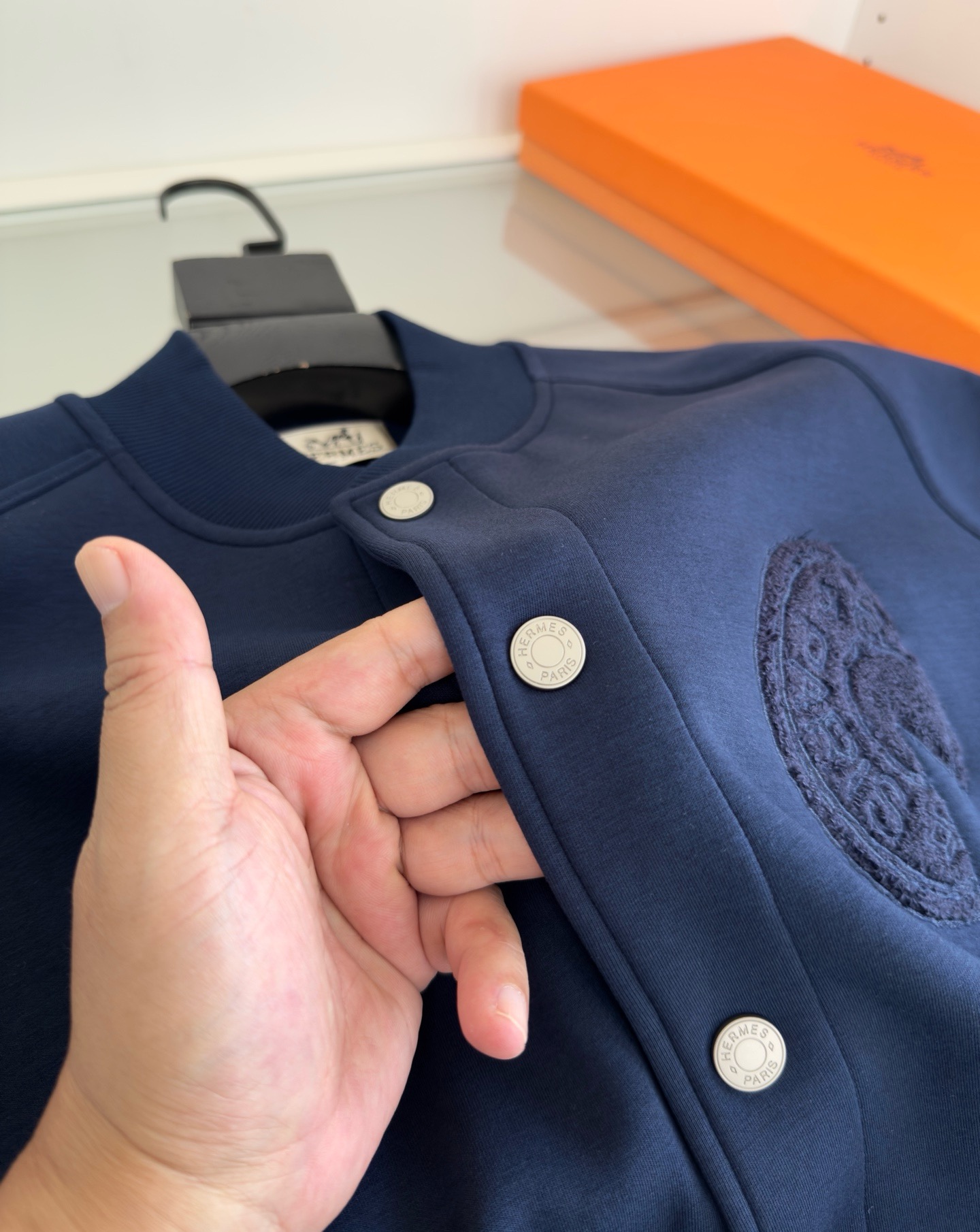 Herm embroidered jacket