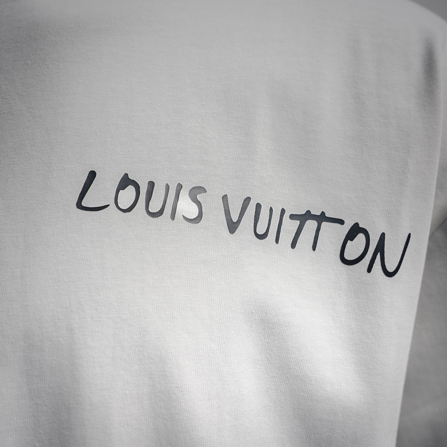 Louis slogan print t-shirt