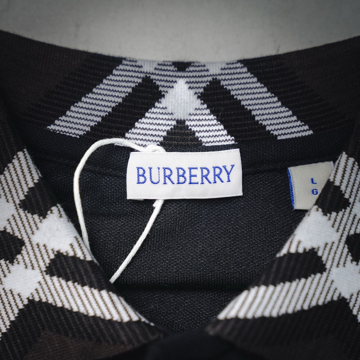 Bur casual plaid Polo