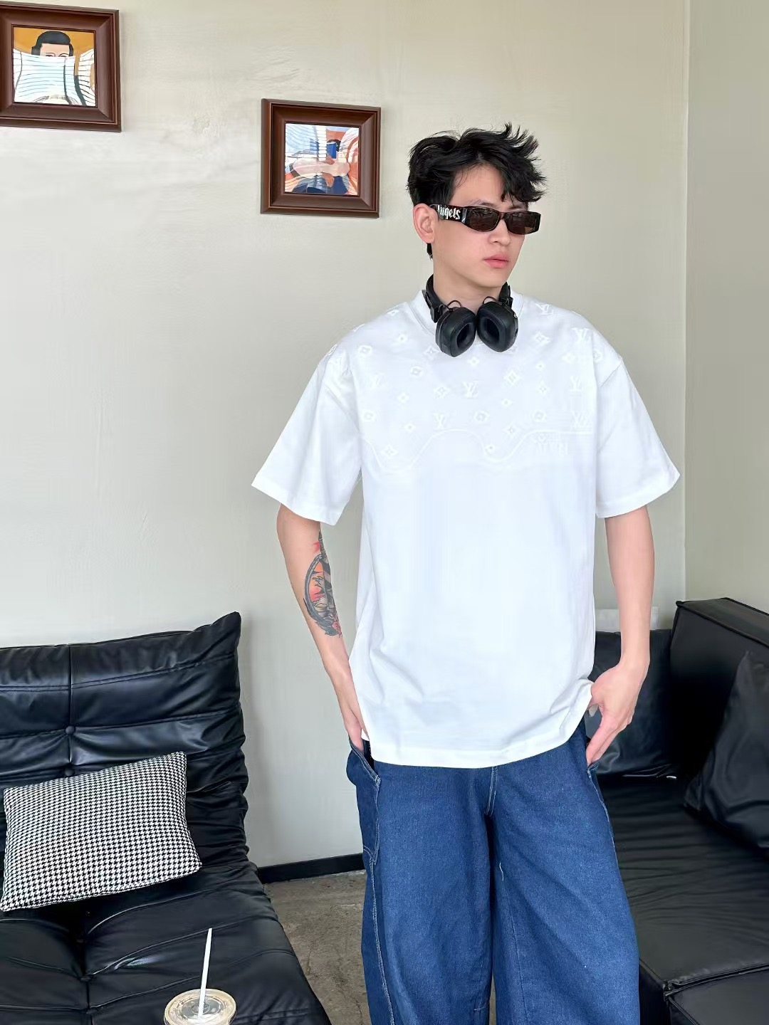 Loui embroidery t-shirt