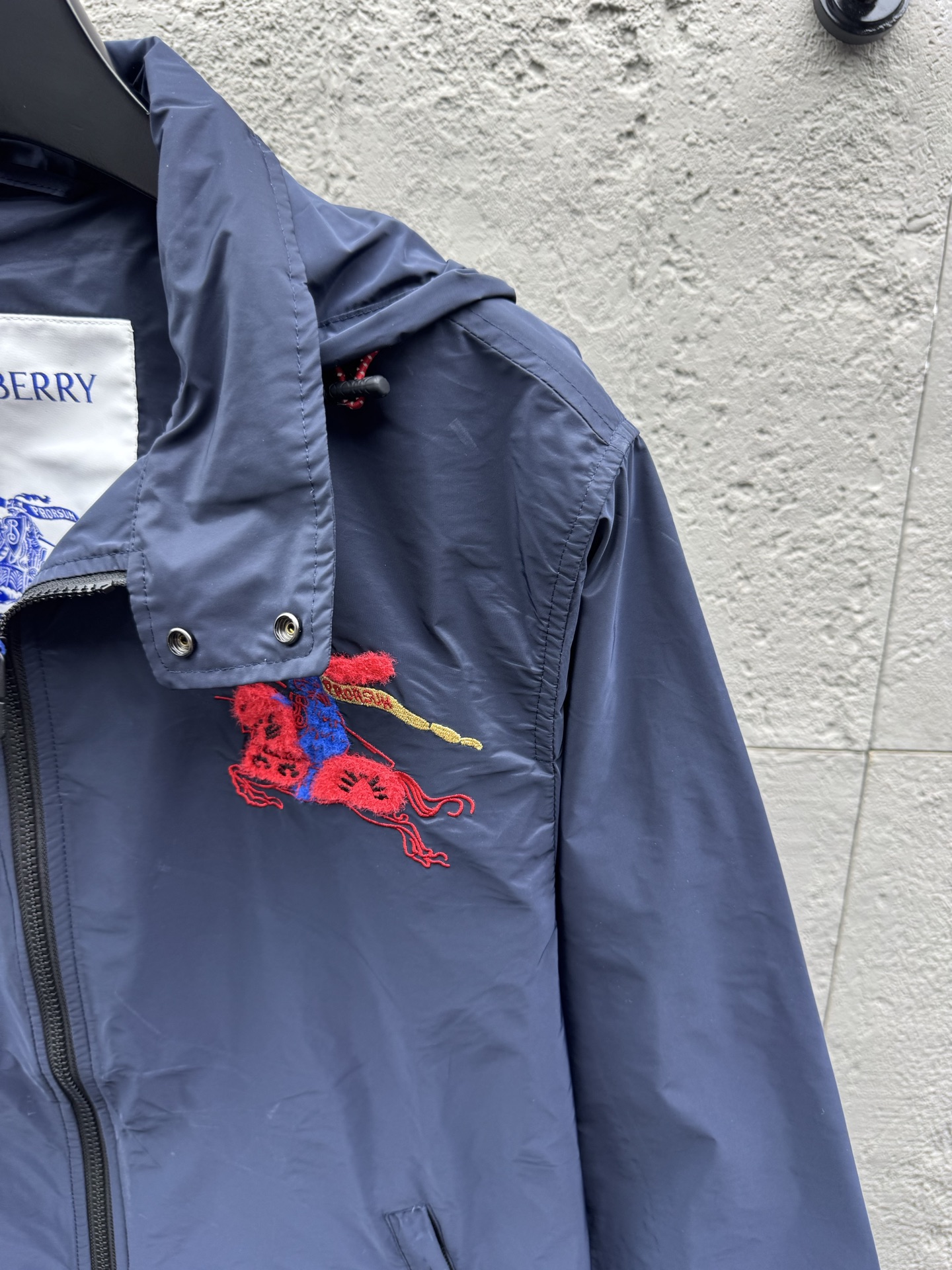 Bur equestrian logo jacket