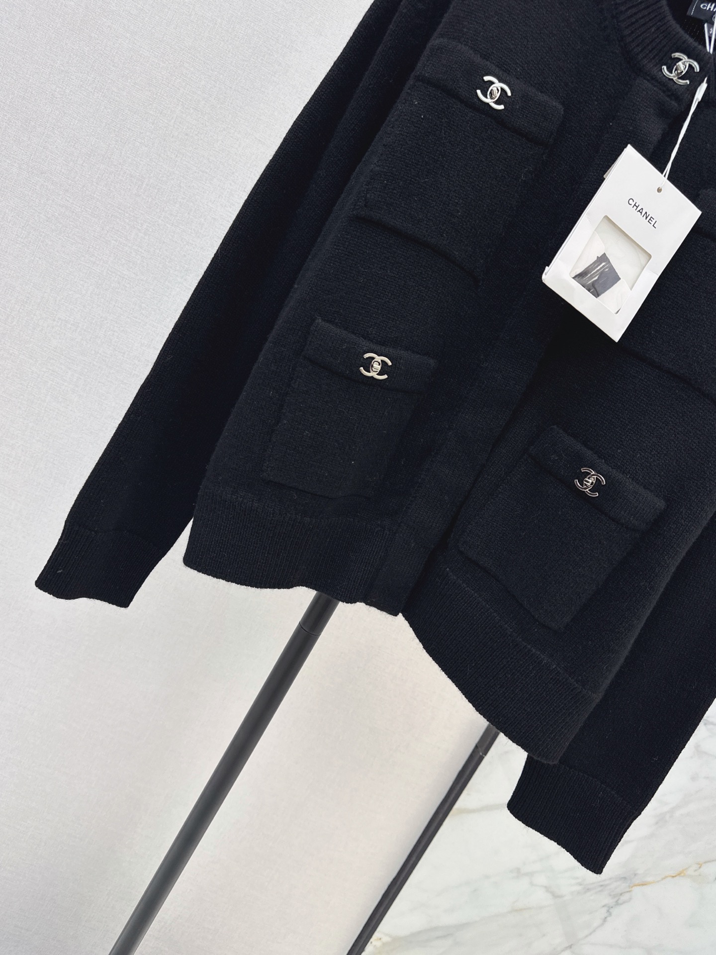 Chan 26fw knit jacket