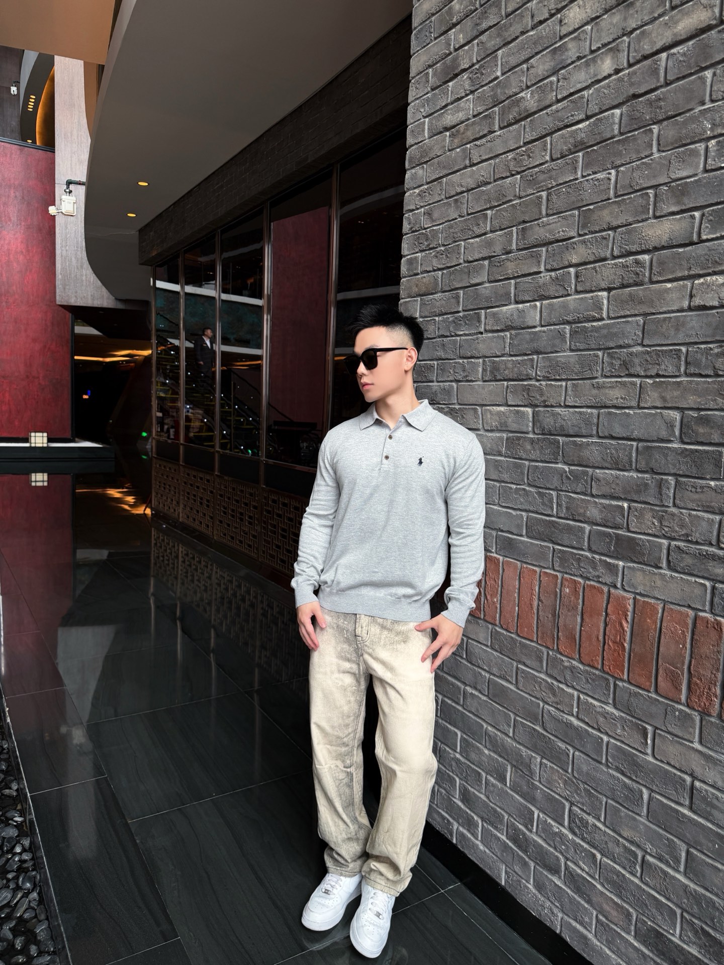 Ralph casual knit Polo