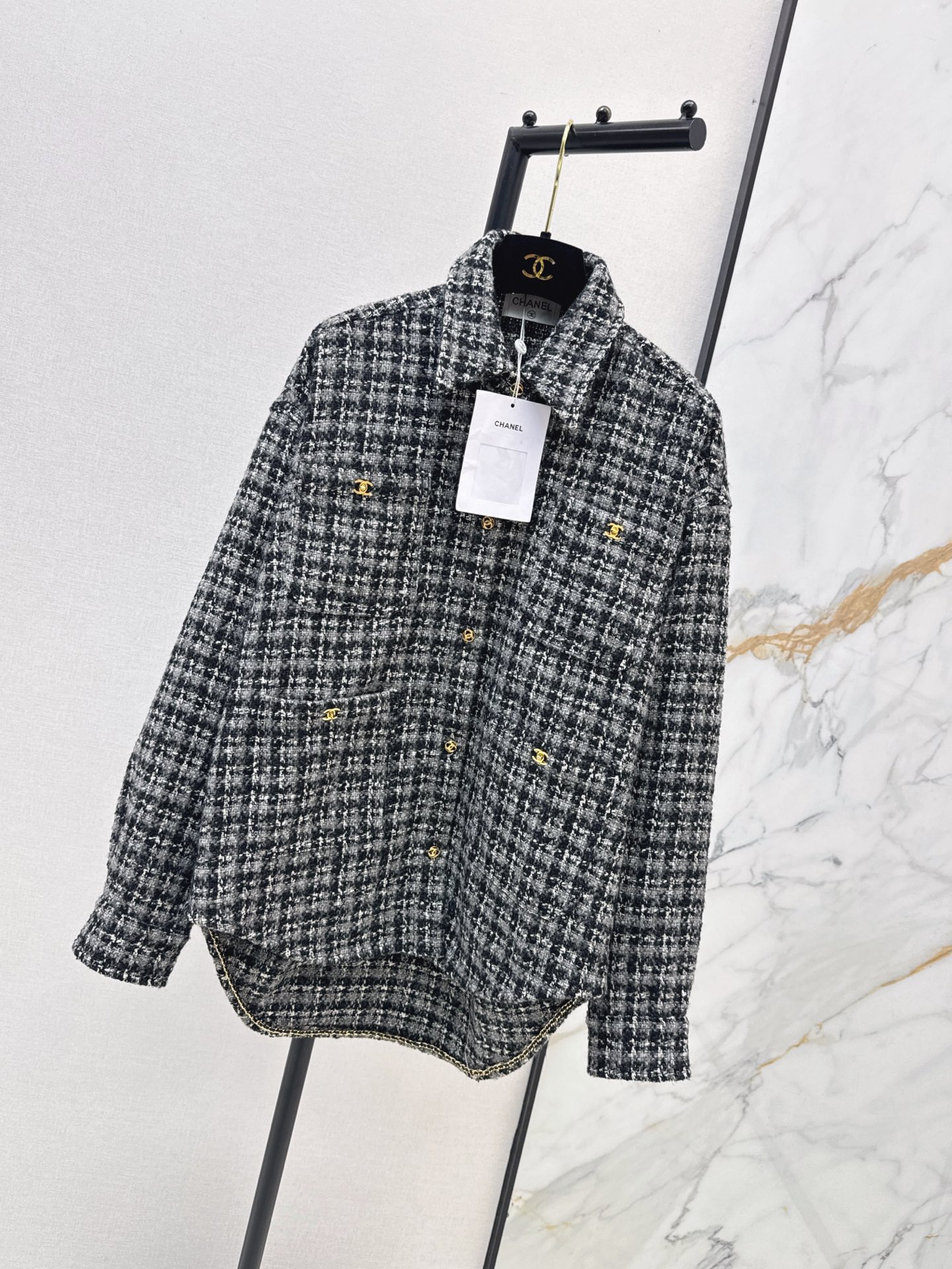 Chan 26fw woven shirt jacket