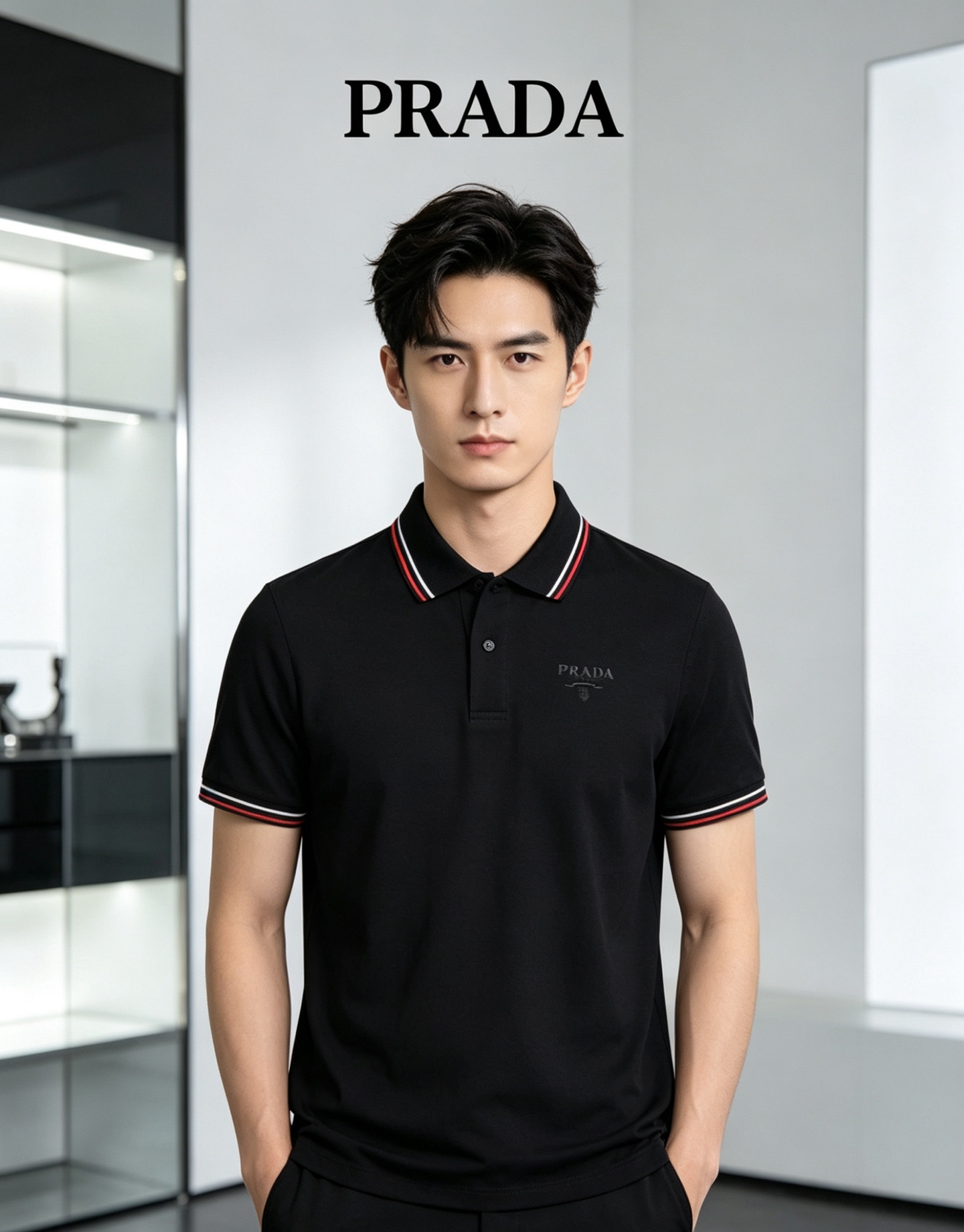 Pra classic striped Polo