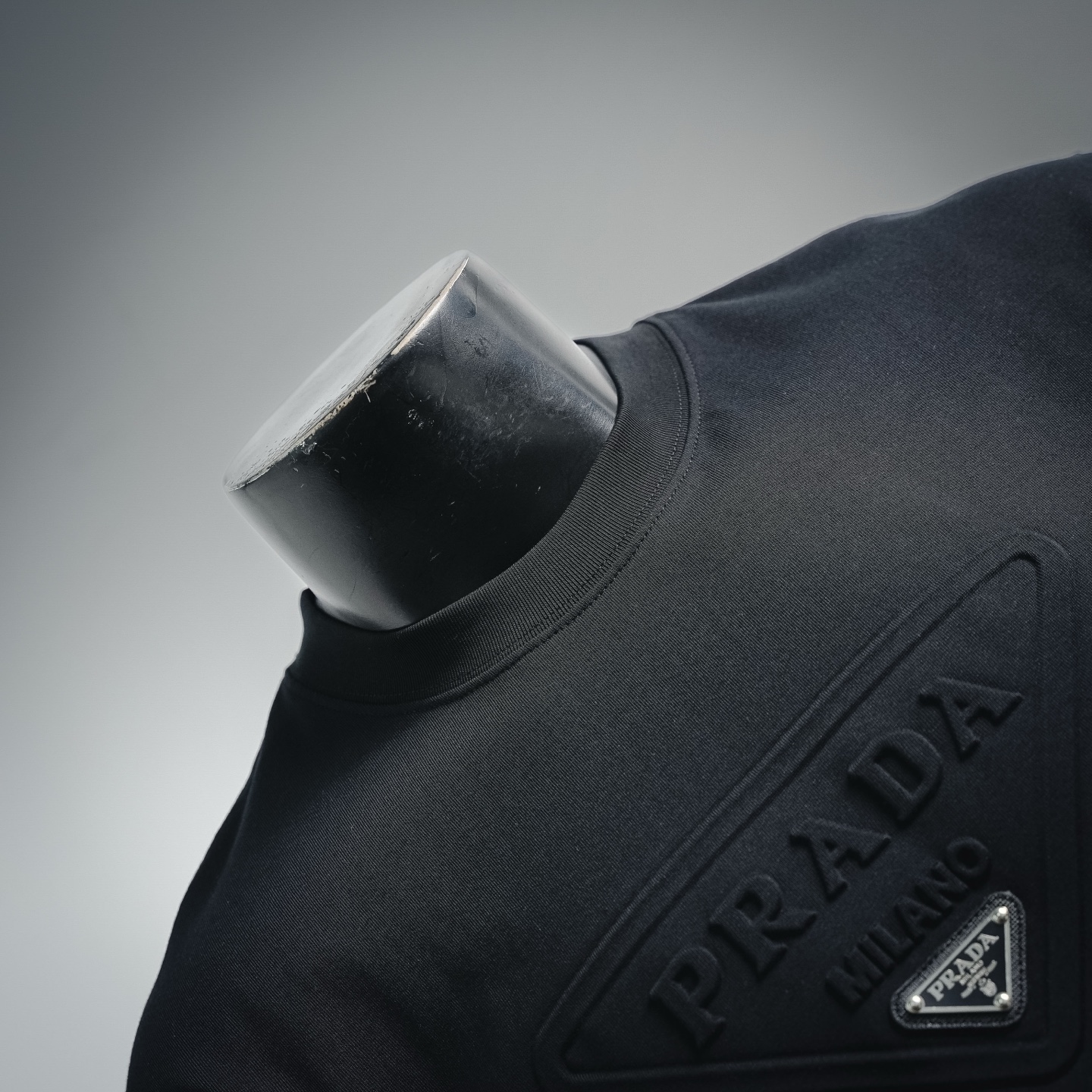 Pra casual embossed t-shirt