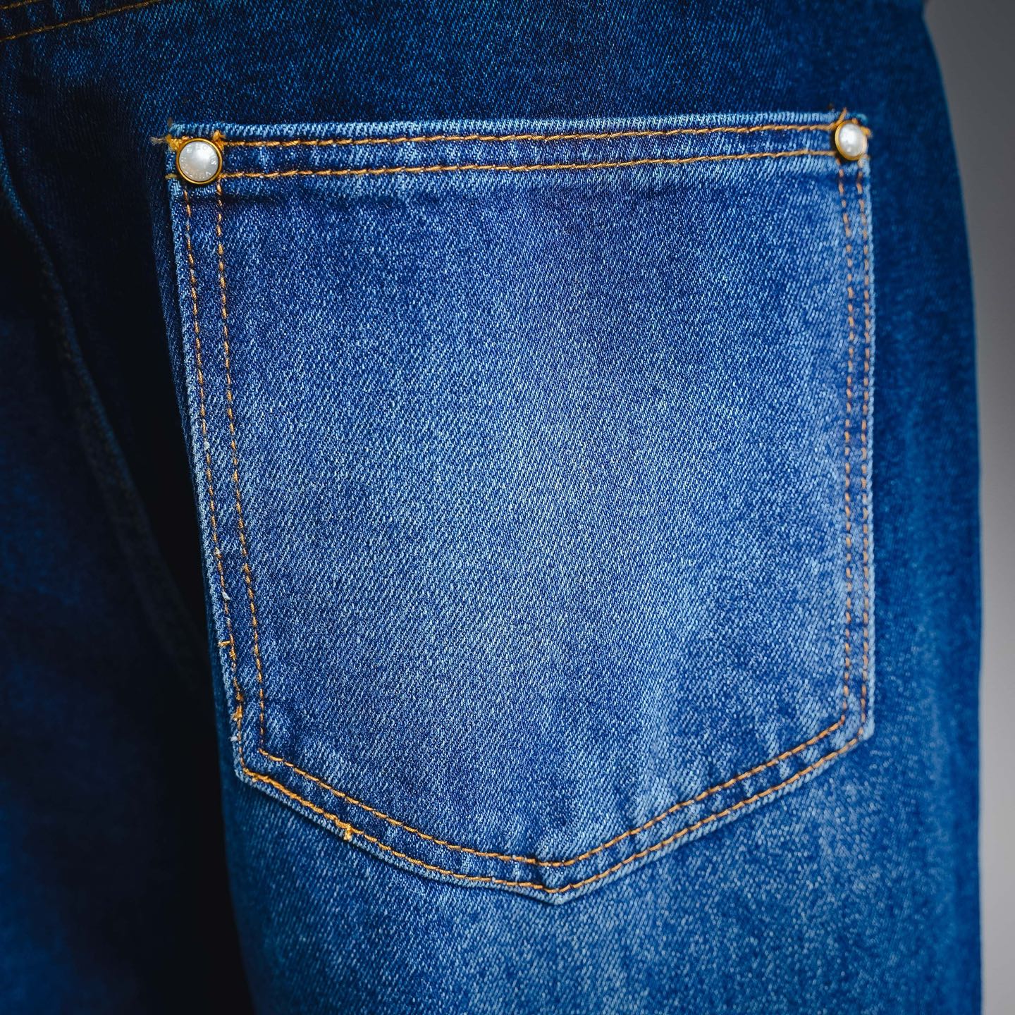 Louis rhinestone washed jeans